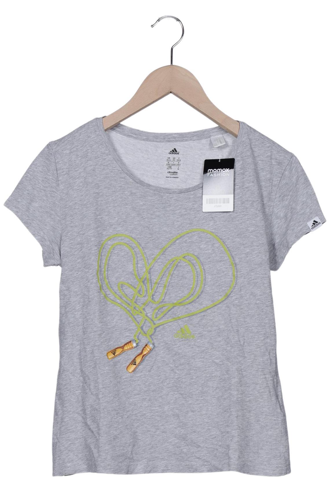 

adidas Damen T-Shirt, grau, Gr. 34