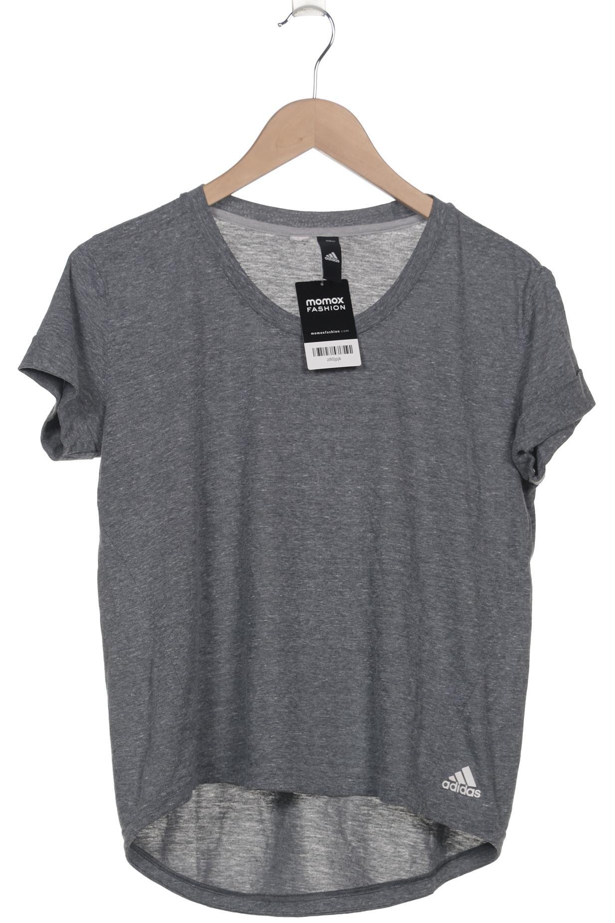 

adidas Damen T-Shirt, grau, Gr. 38