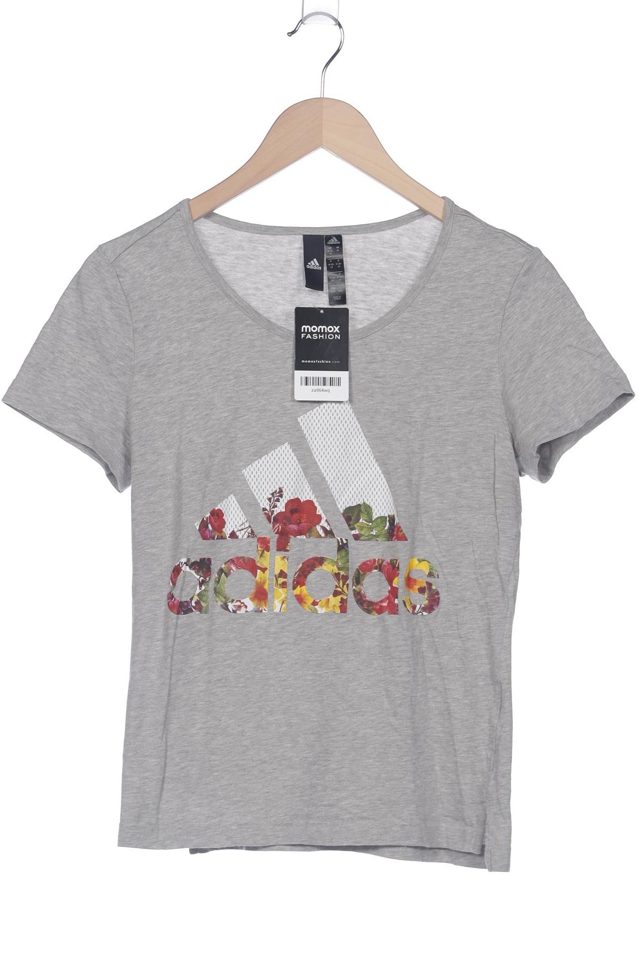 

adidas Damen T-Shirt, grau, Gr. 38