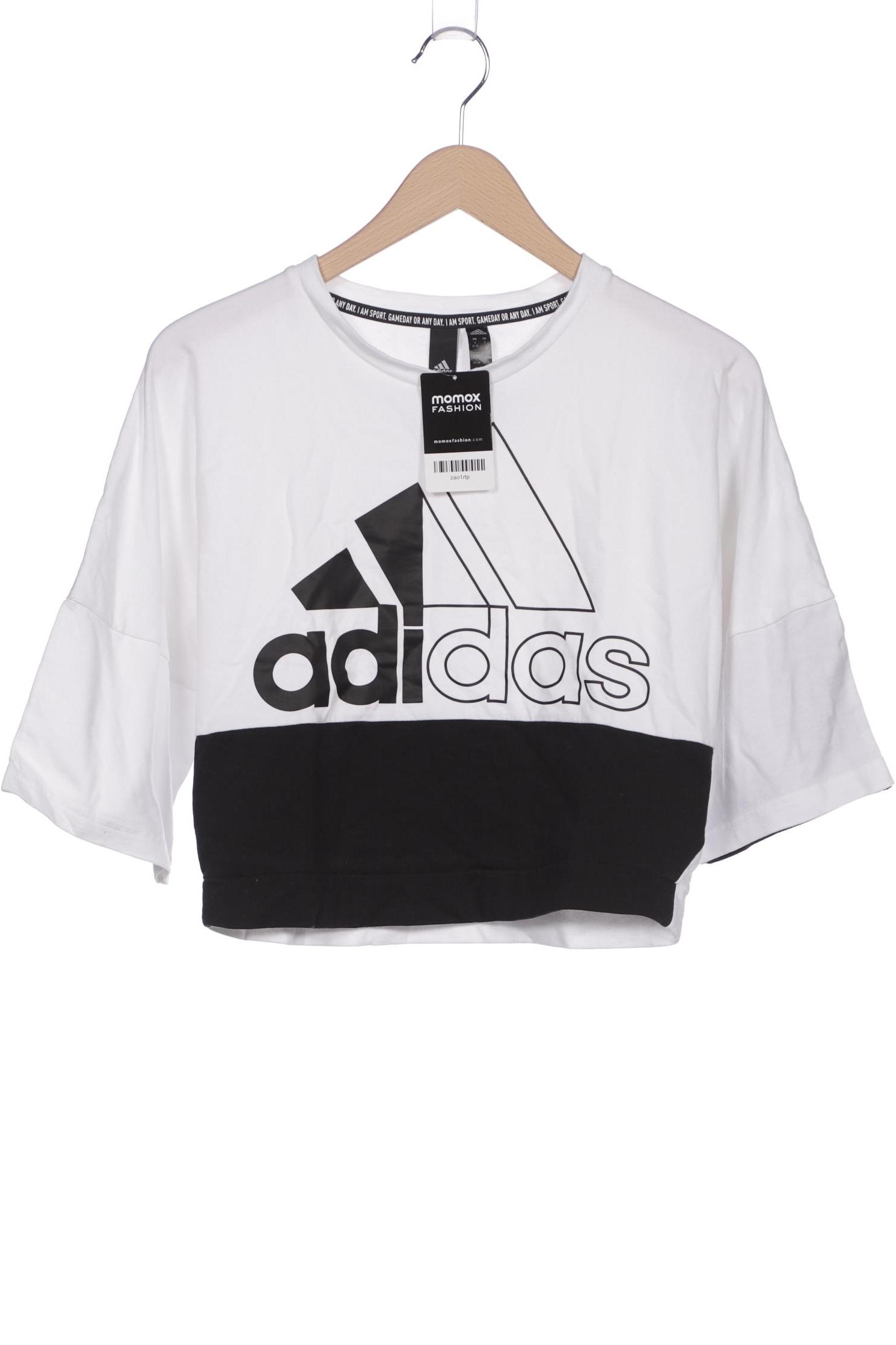 

adidas Damen T-Shirt, weiß, Gr. 36