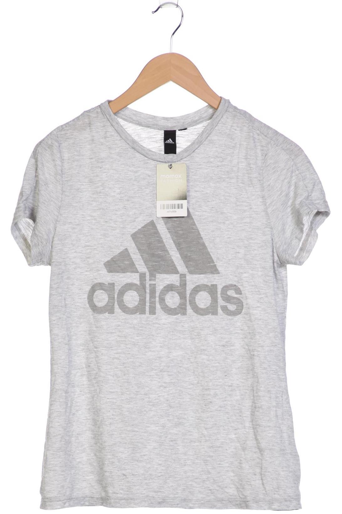 

adidas Damen T-Shirt, grau, Gr. 36