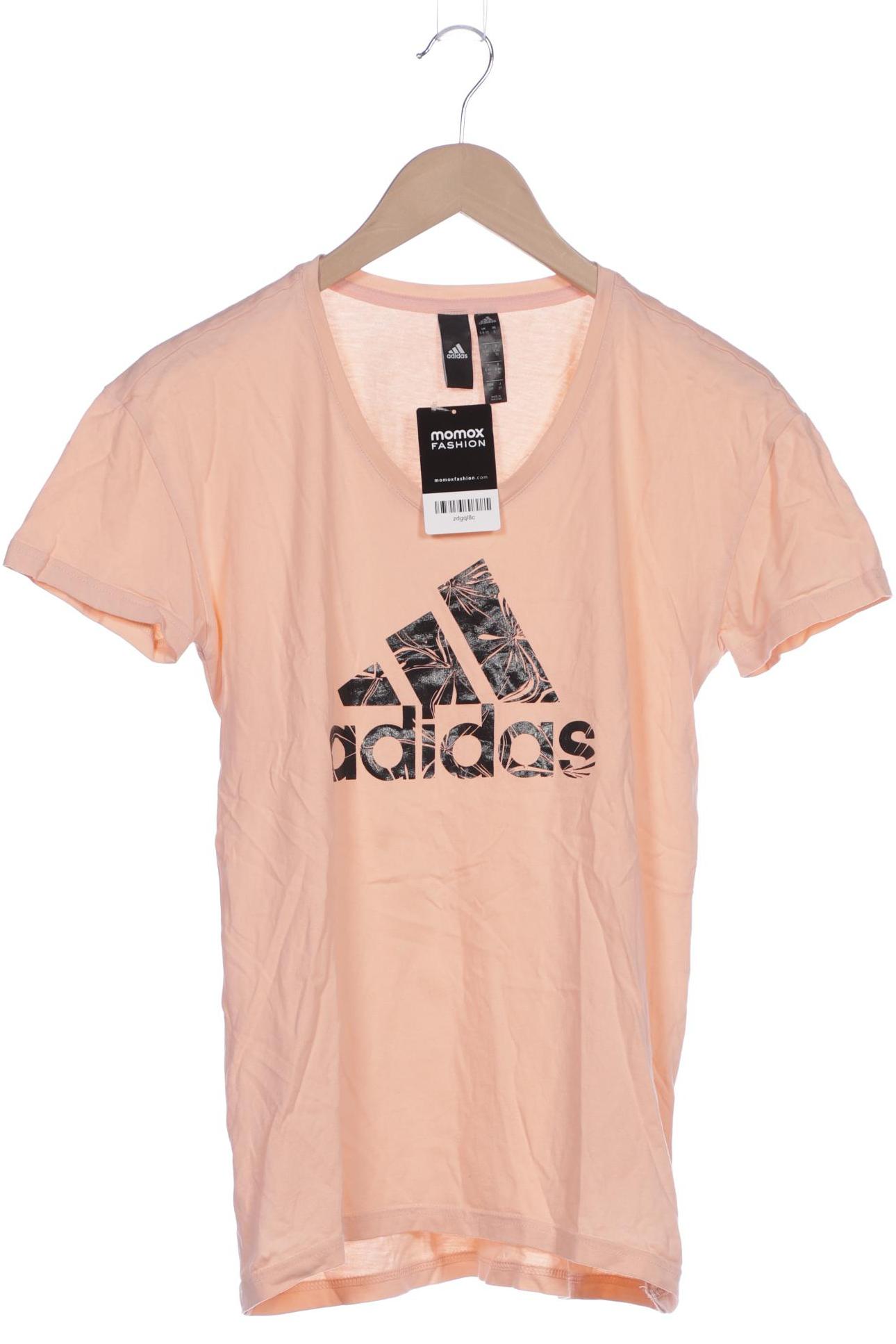 

adidas Damen T-Shirt, orange, Gr. 36
