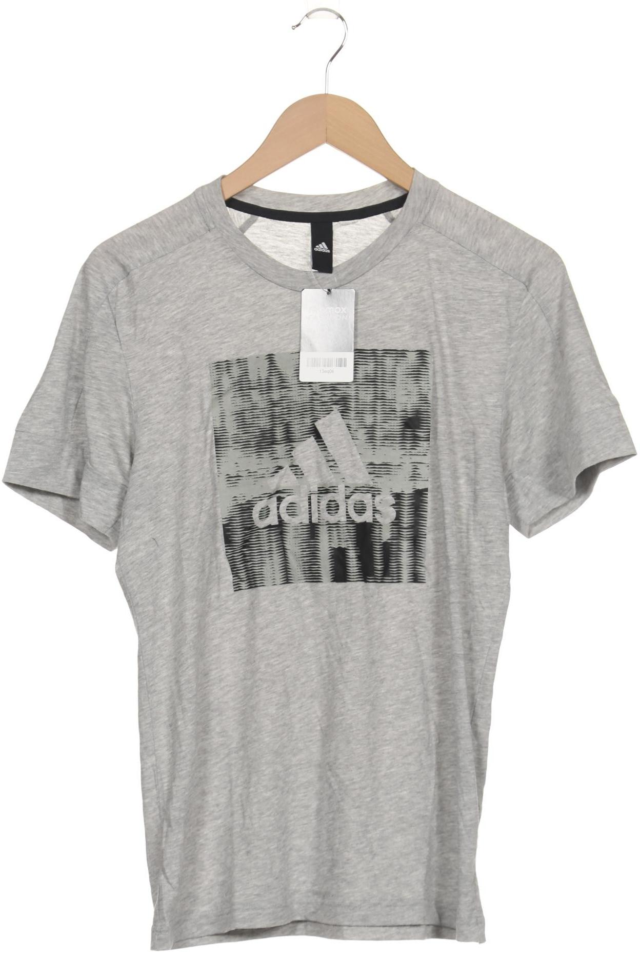 

adidas Damen T-Shirt, grau, Gr. 42