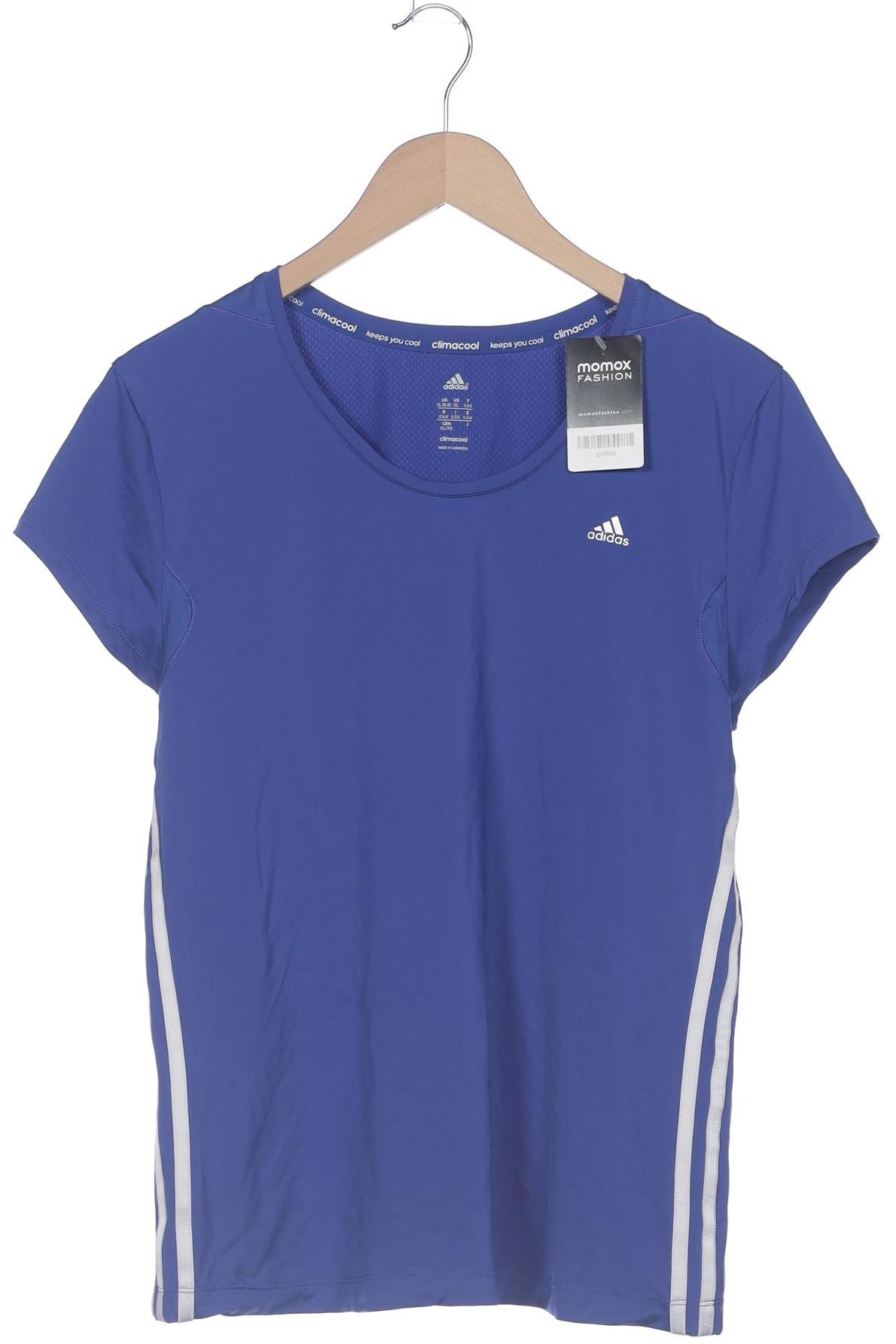 

adidas Damen T-Shirt, blau, Gr. 46