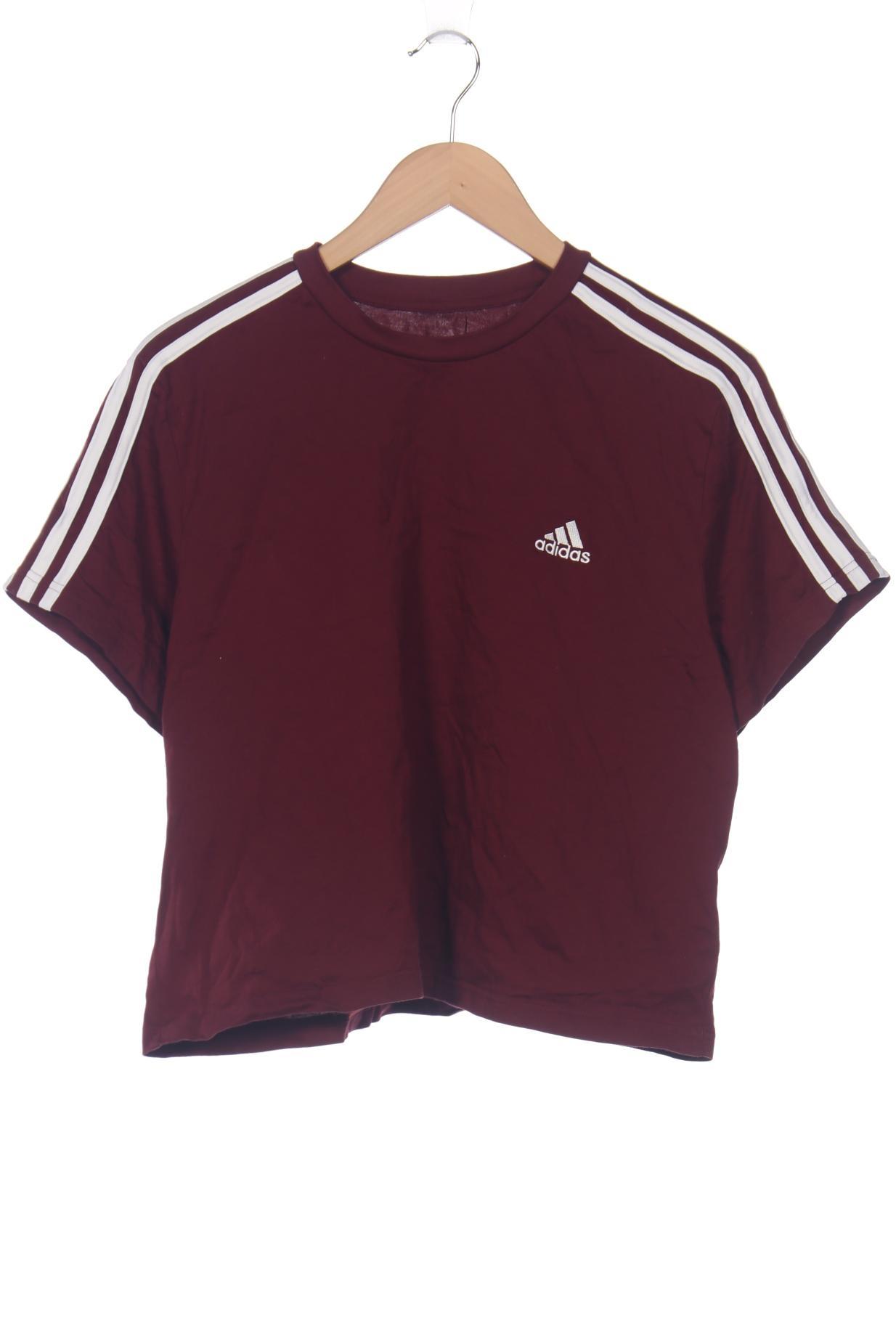 

adidas Damen T-Shirt, bordeaux, Gr. 42