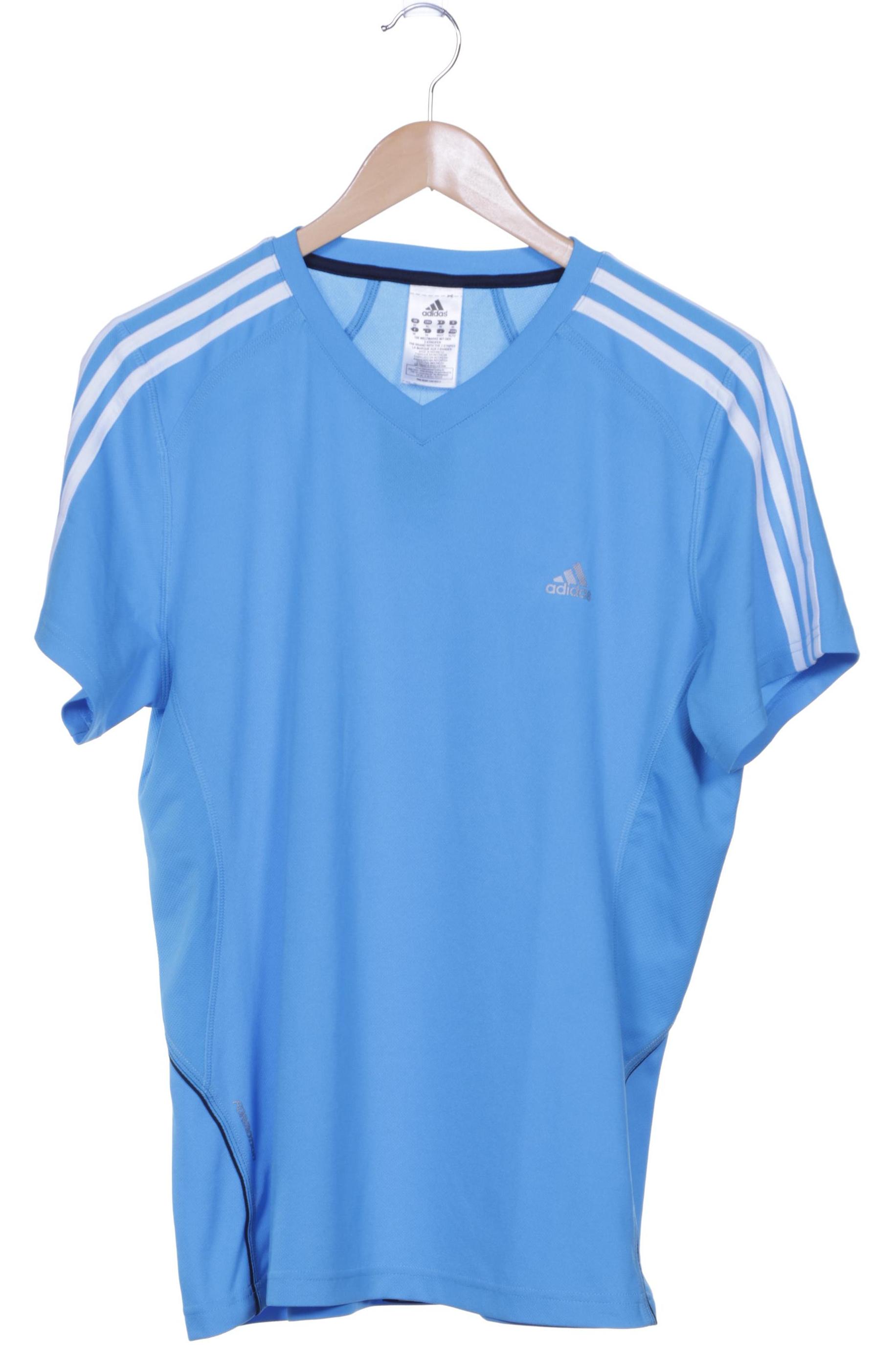 

adidas Damen T-Shirt, blau, Gr. 48