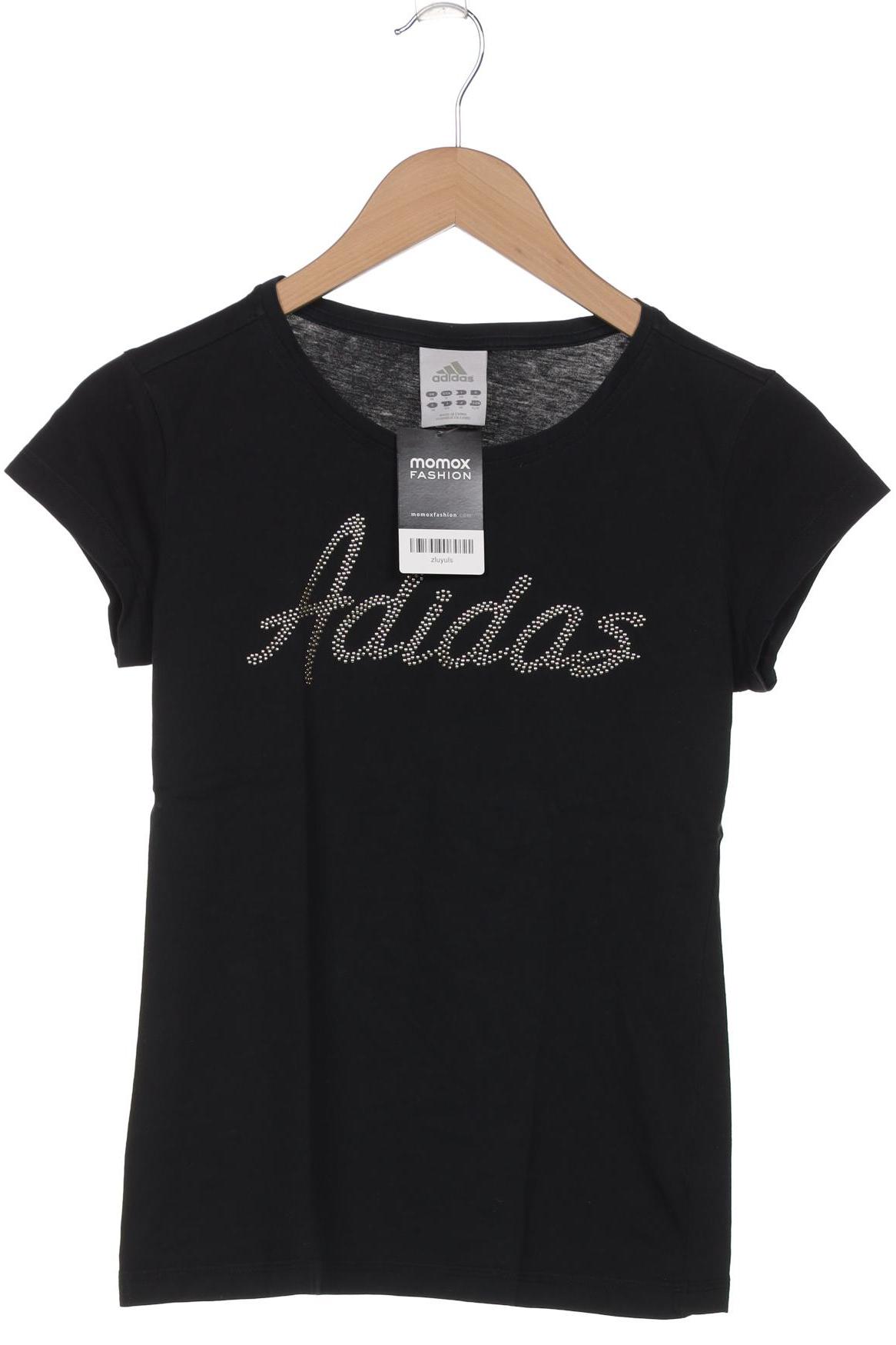 

adidas Damen T-Shirt, schwarz, Gr. 36