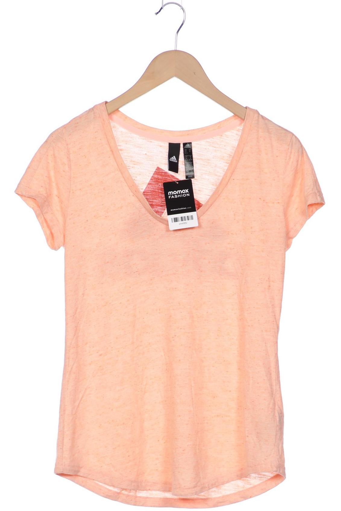 

adidas Damen T-Shirt, orange, Gr. 38