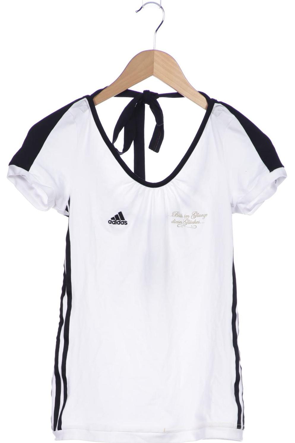 

adidas Damen T-Shirt, weiß, Gr. 36