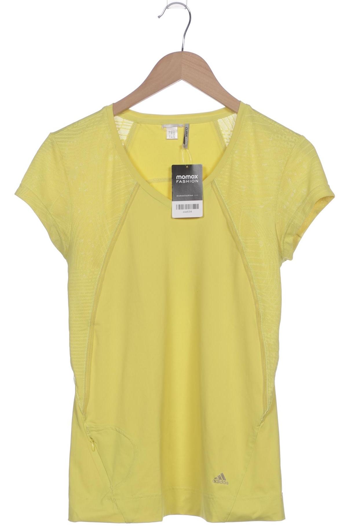 

adidas Damen T-Shirt, gelb, Gr. 38