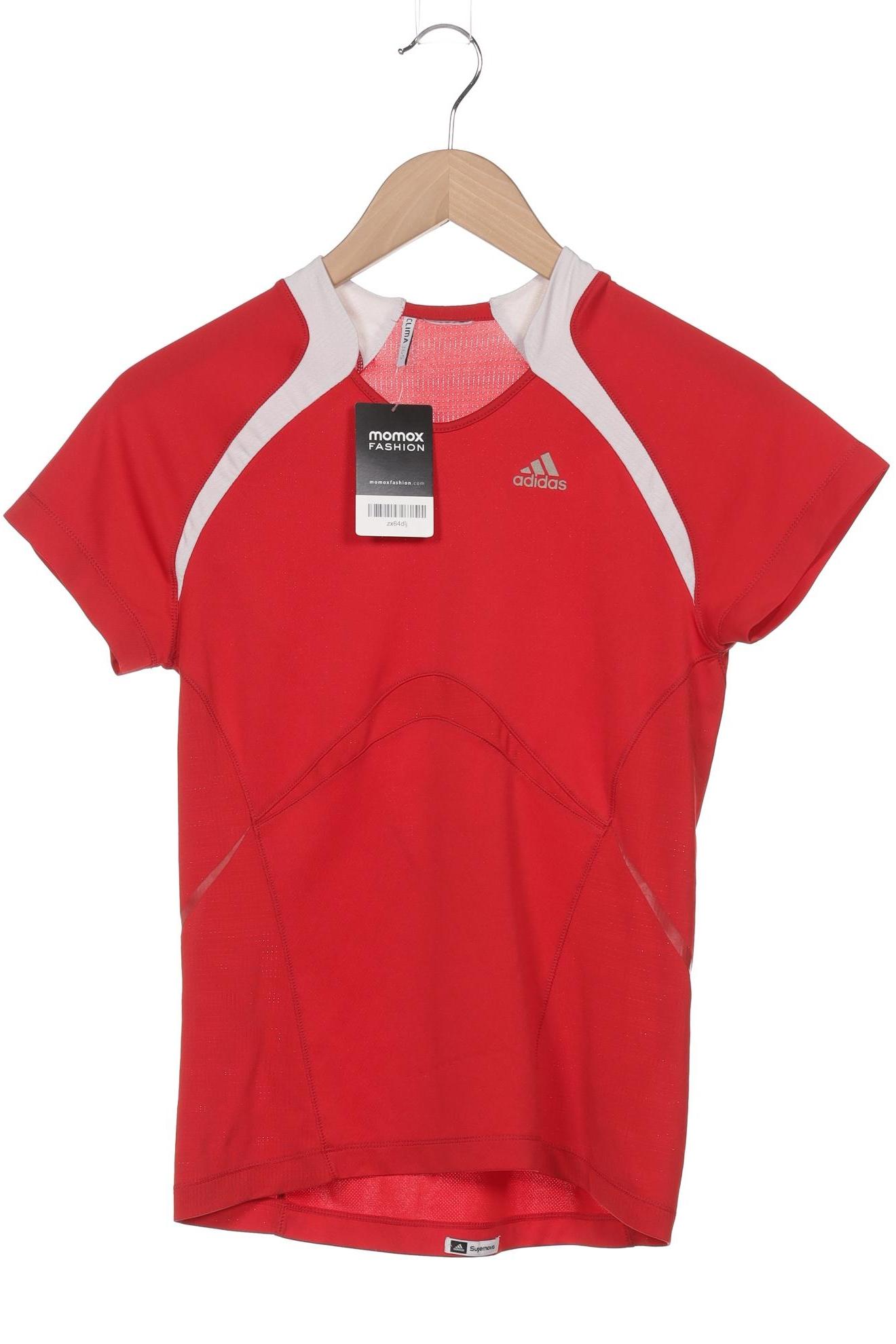 

adidas Damen T-Shirt, rot, Gr. 36