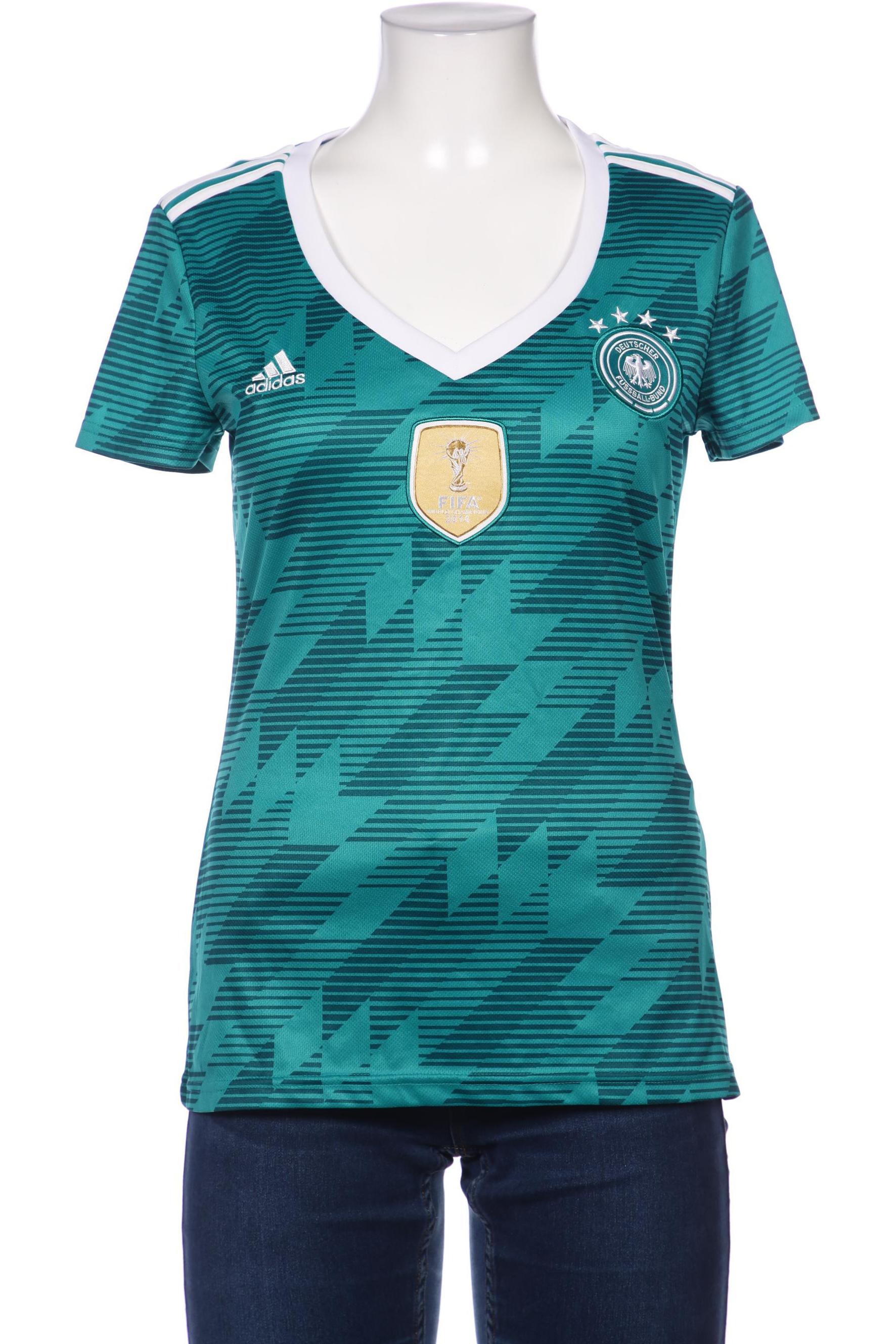 

adidas Damen T-Shirt, türkis, Gr. 38