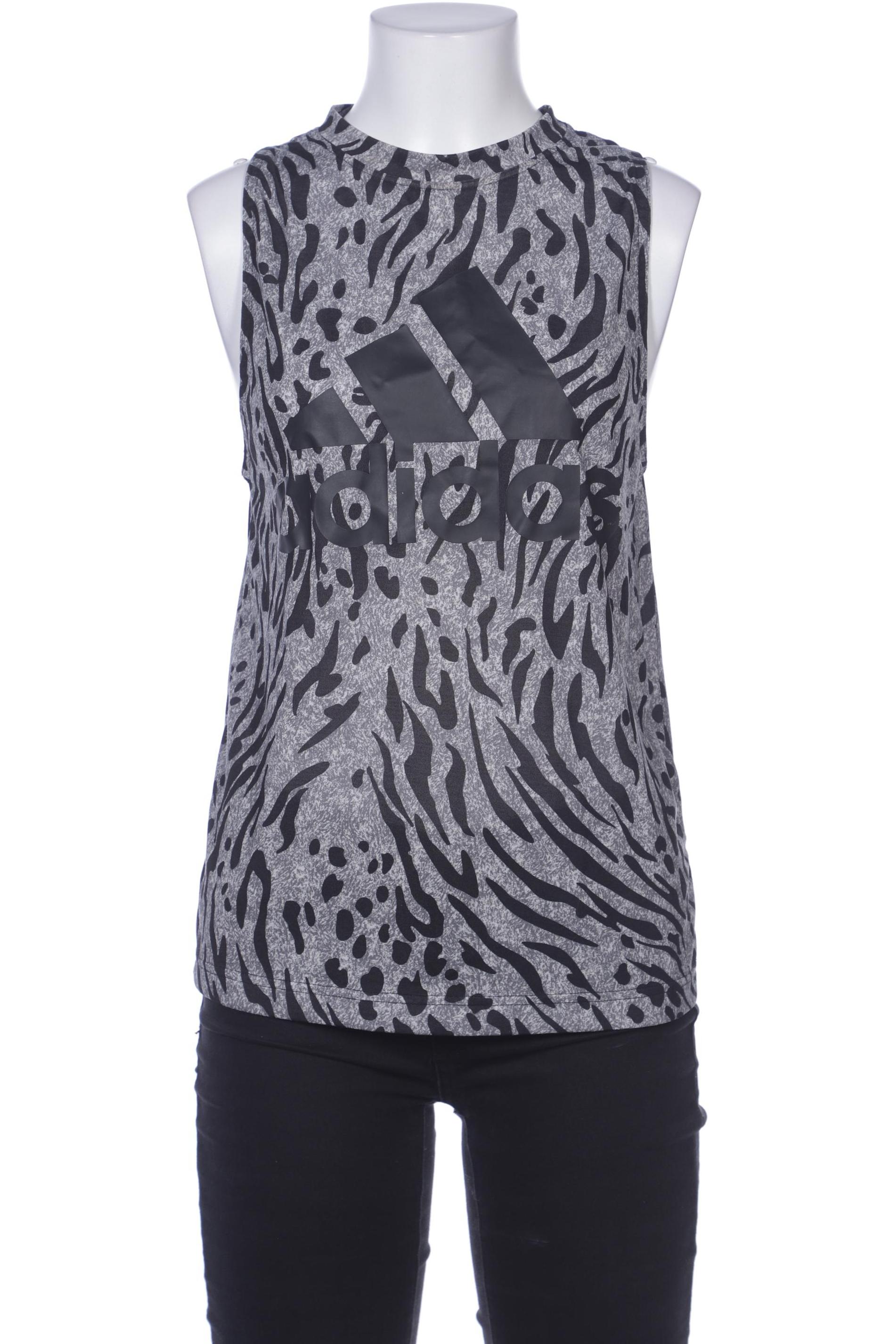 

adidas Damen Top, grau, Gr. 32