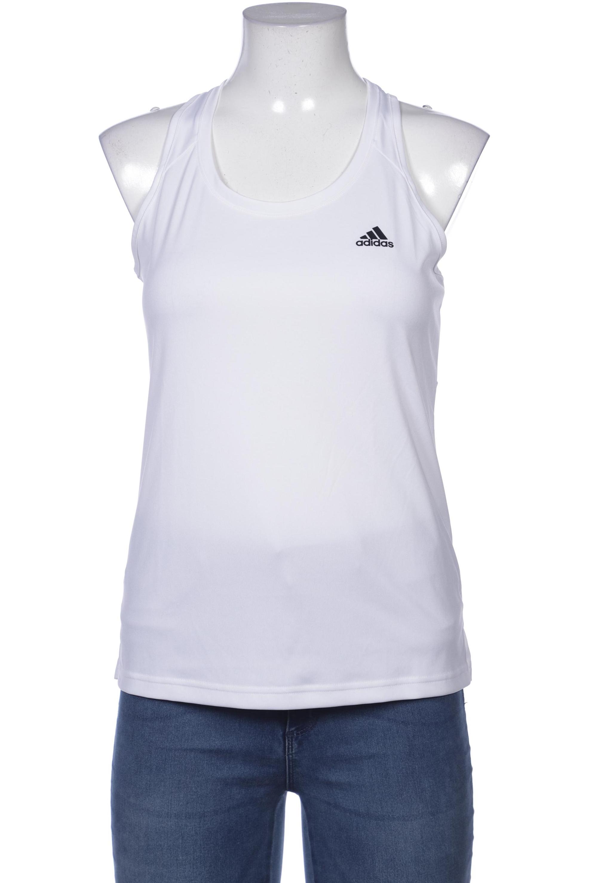

adidas Damen Top, weiß, Gr. 36