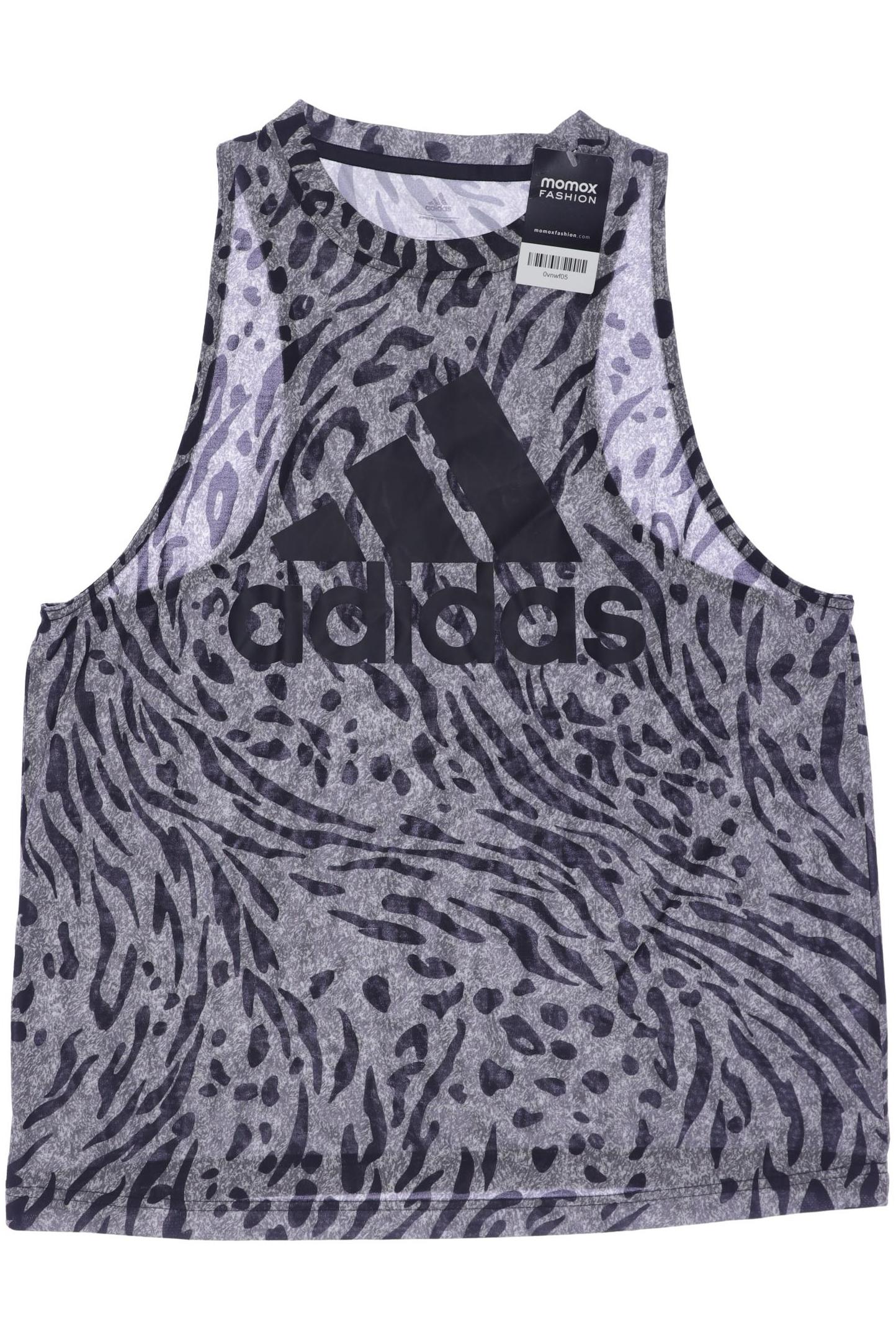 

adidas Damen Top, grau, Gr. 42