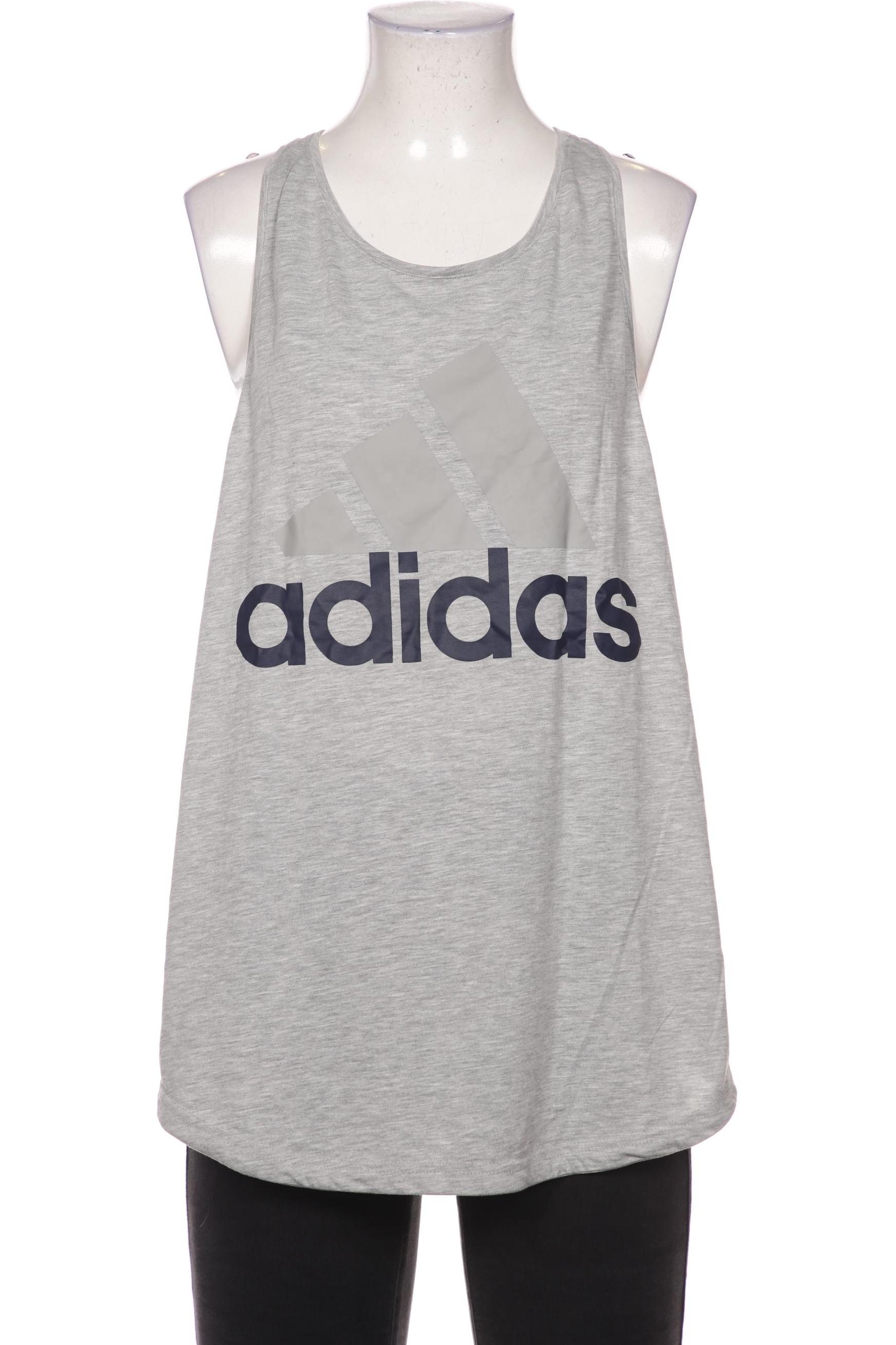 

adidas Damen Top, grau, Gr. 38