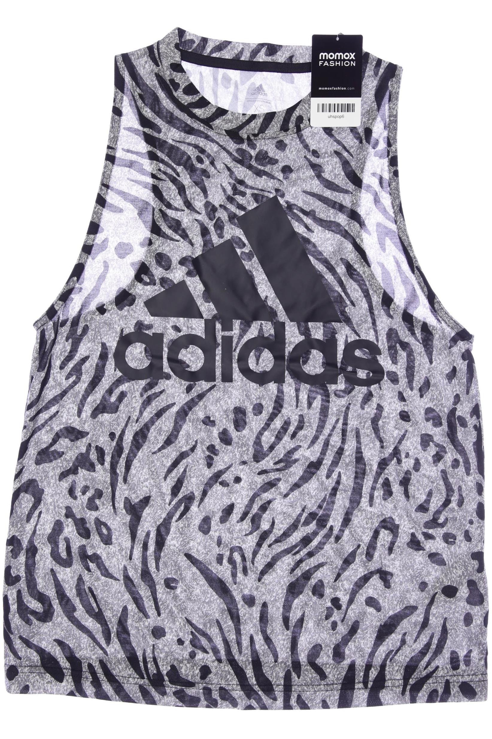 

adidas Damen Top, grau, Gr. 34