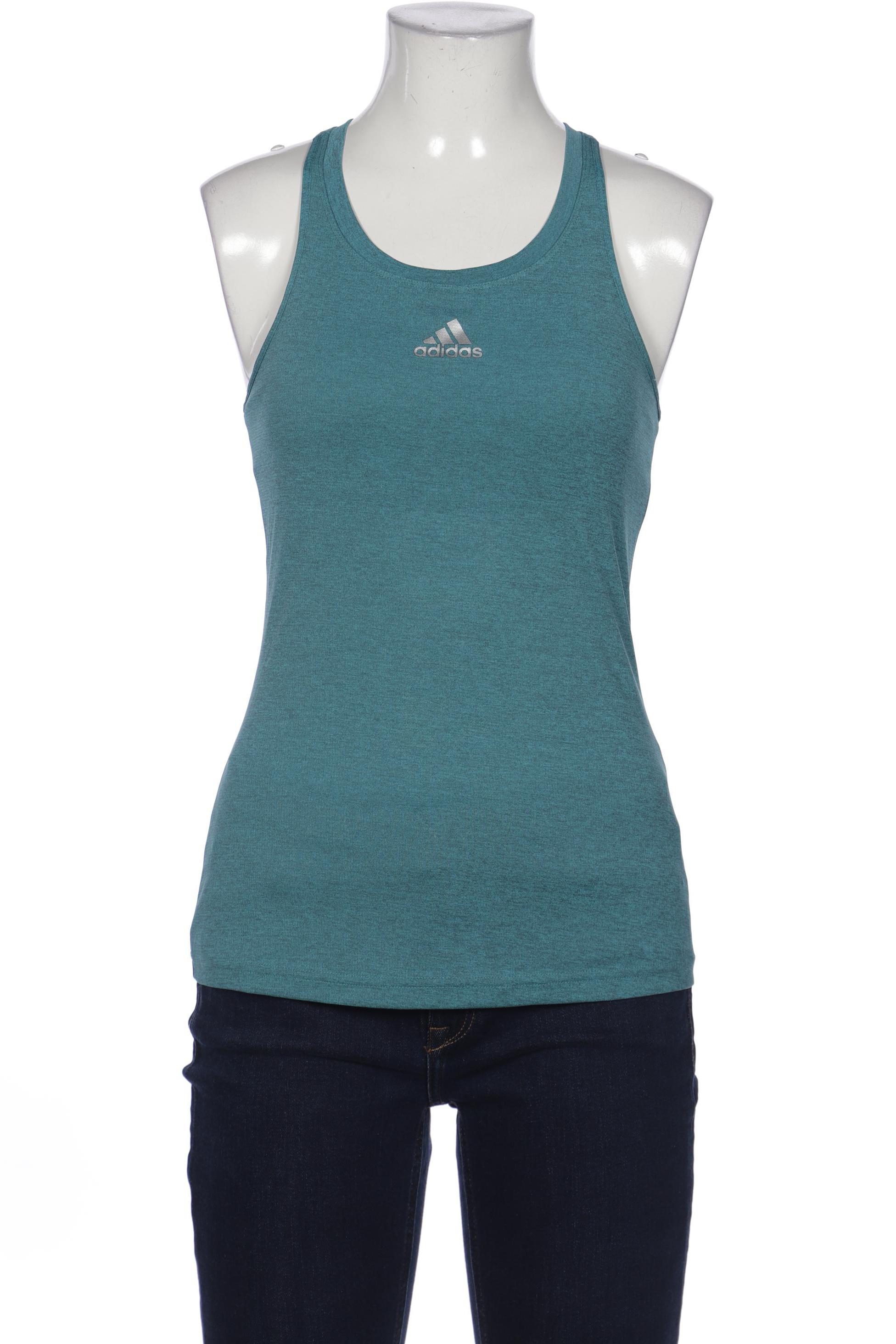 

adidas Damen Top, türkis, Gr. 34