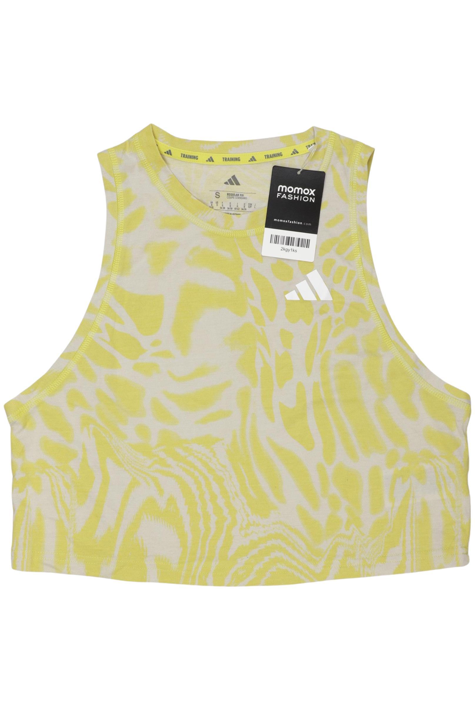 

adidas Damen Top, gelb, Gr. 36