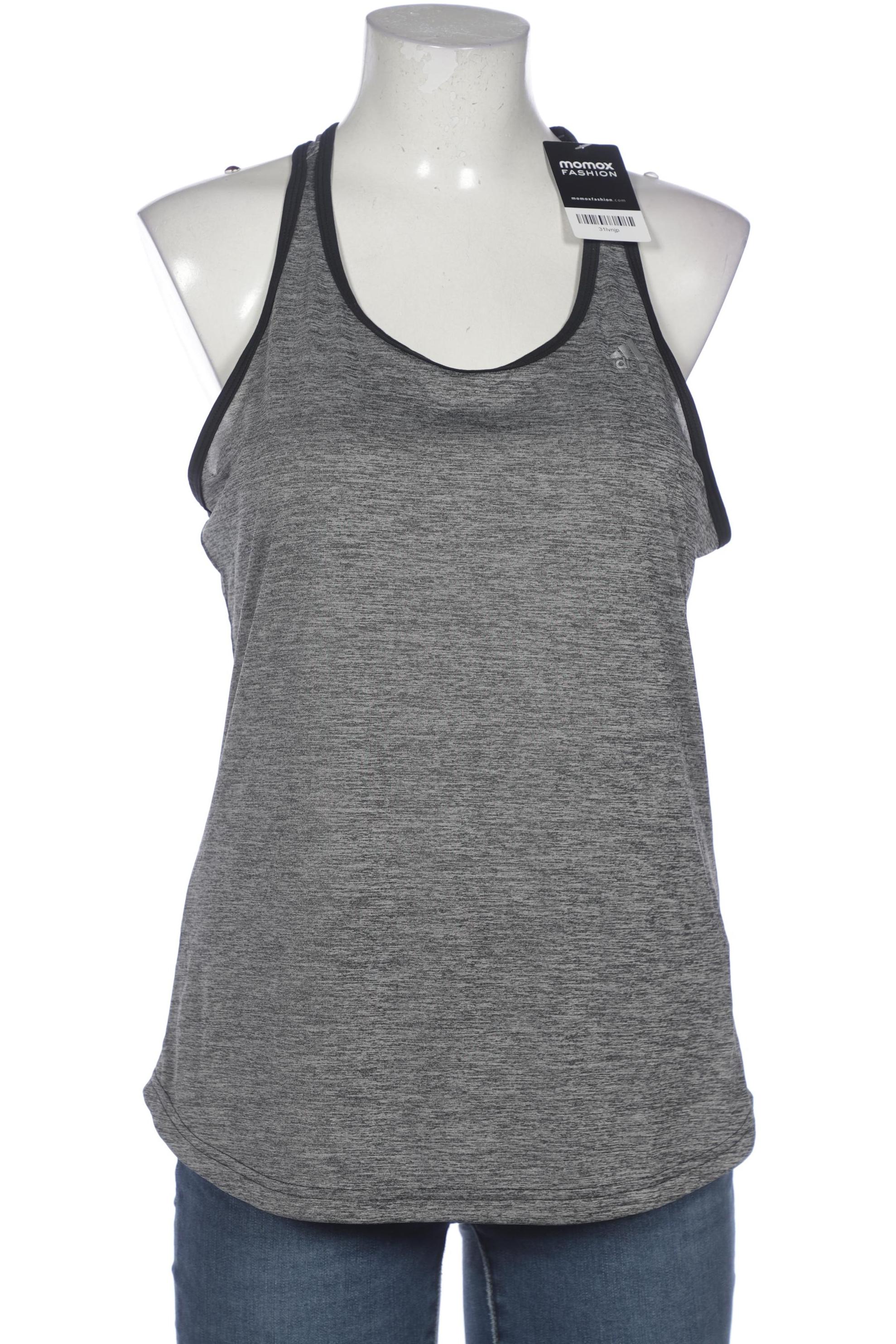 

adidas Damen Top, grau, Gr. 42