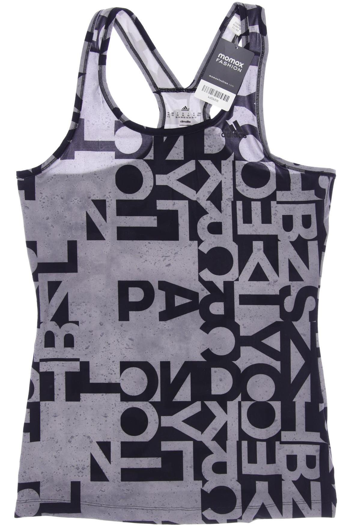 

adidas Damen Top, grau, Gr. 34