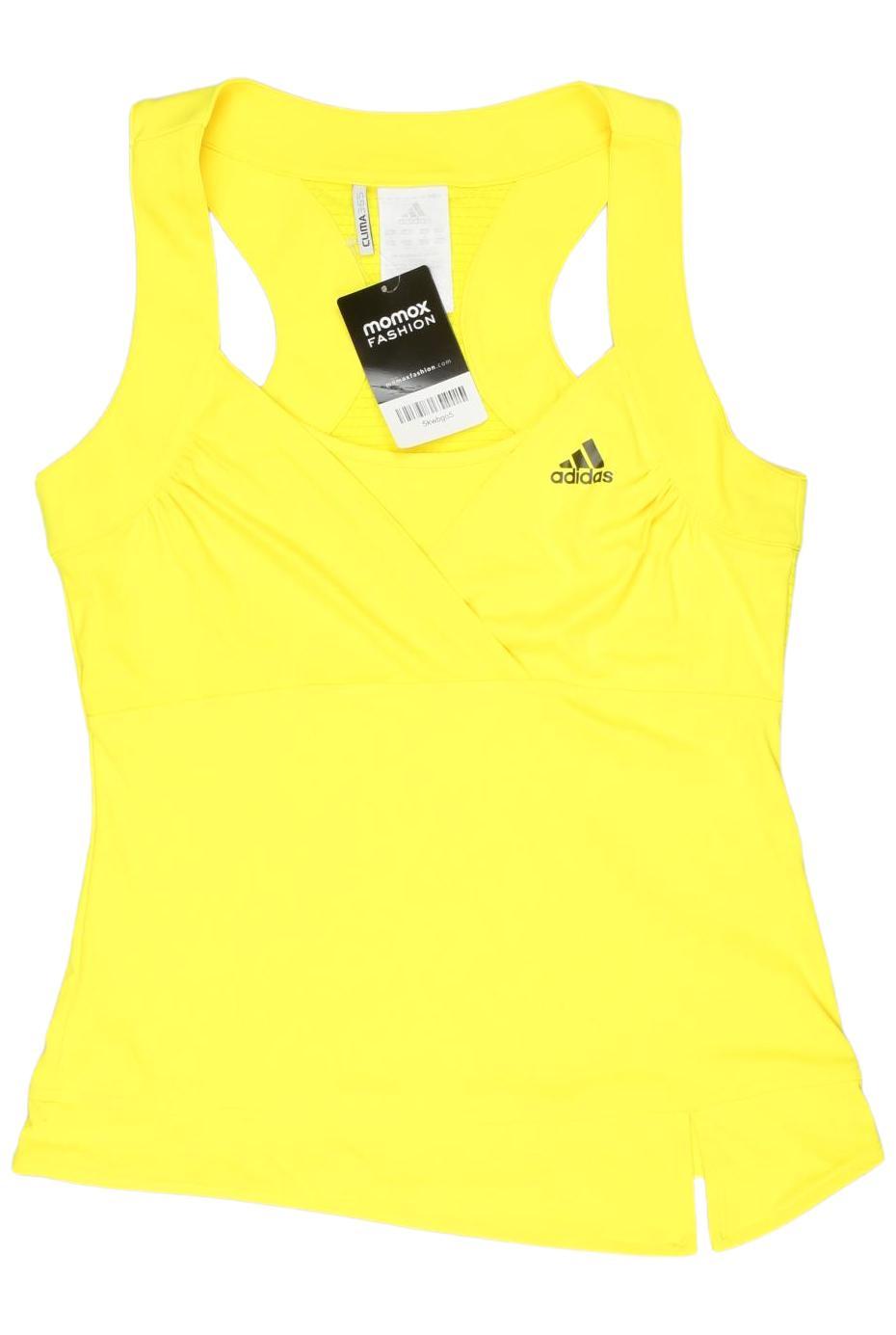 

adidas Damen Top, gelb, Gr. 12