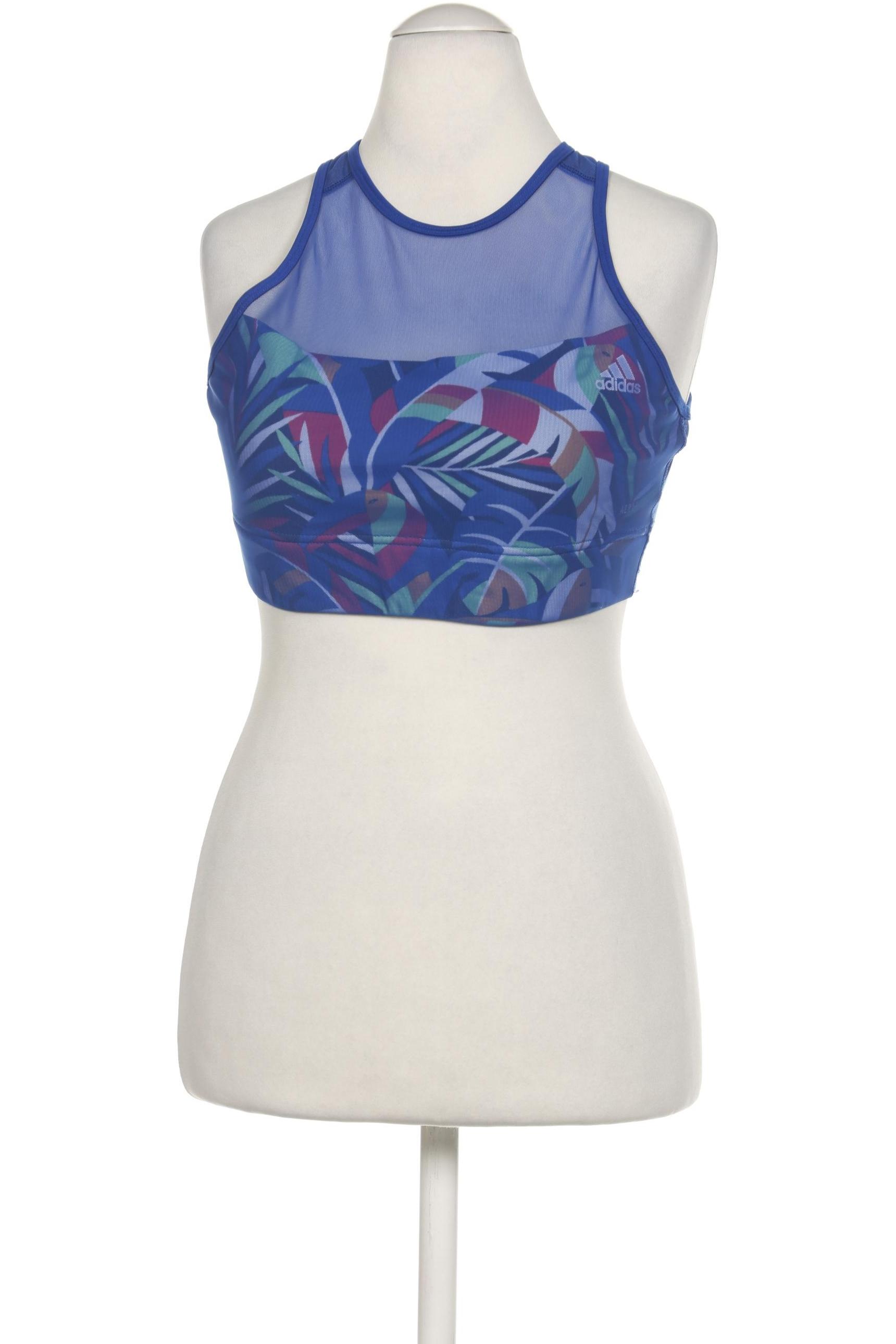 

adidas Damen Top, blau, Gr. 34