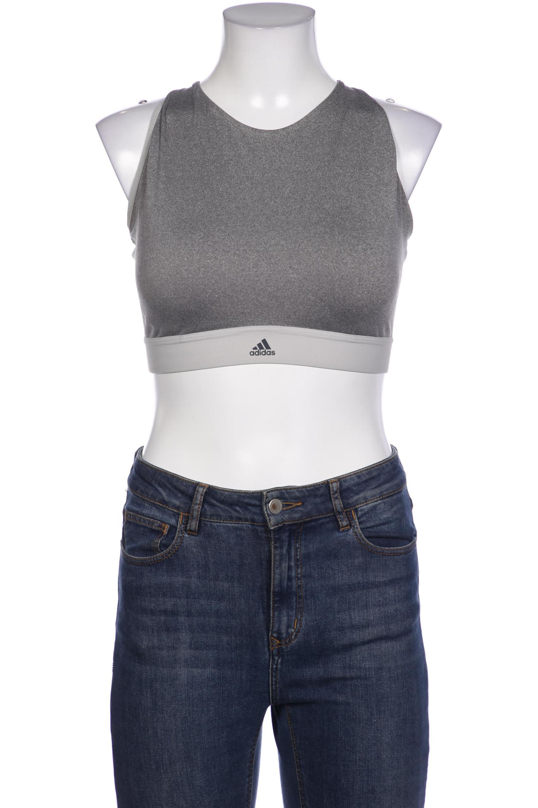 

adidas Damen Top, grau, Gr. 38