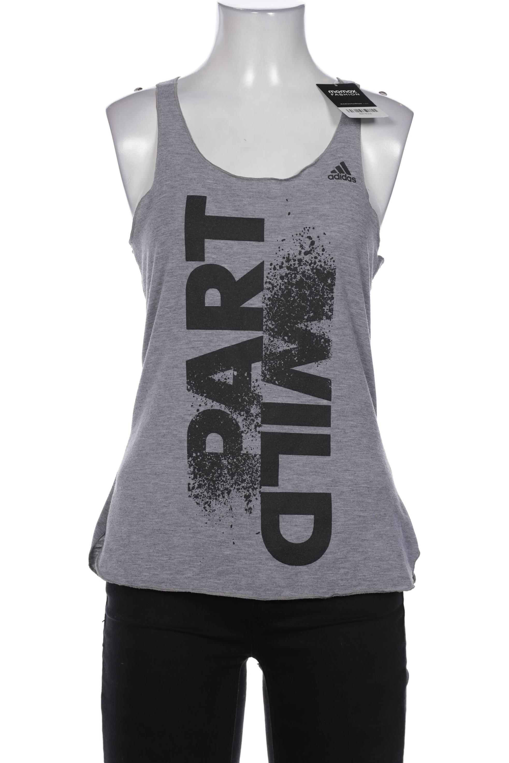 

adidas Damen Top, grau, Gr. 36