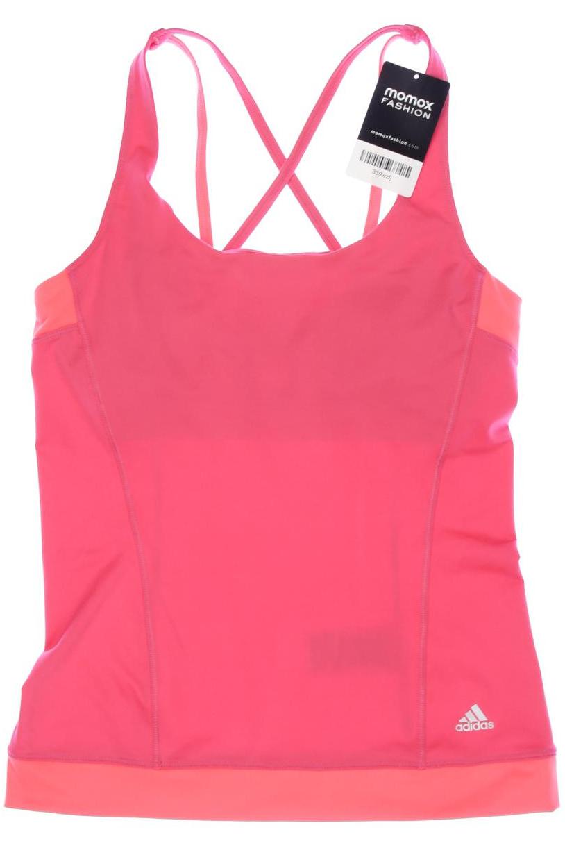 

adidas Damen Top, neon, Gr. 34