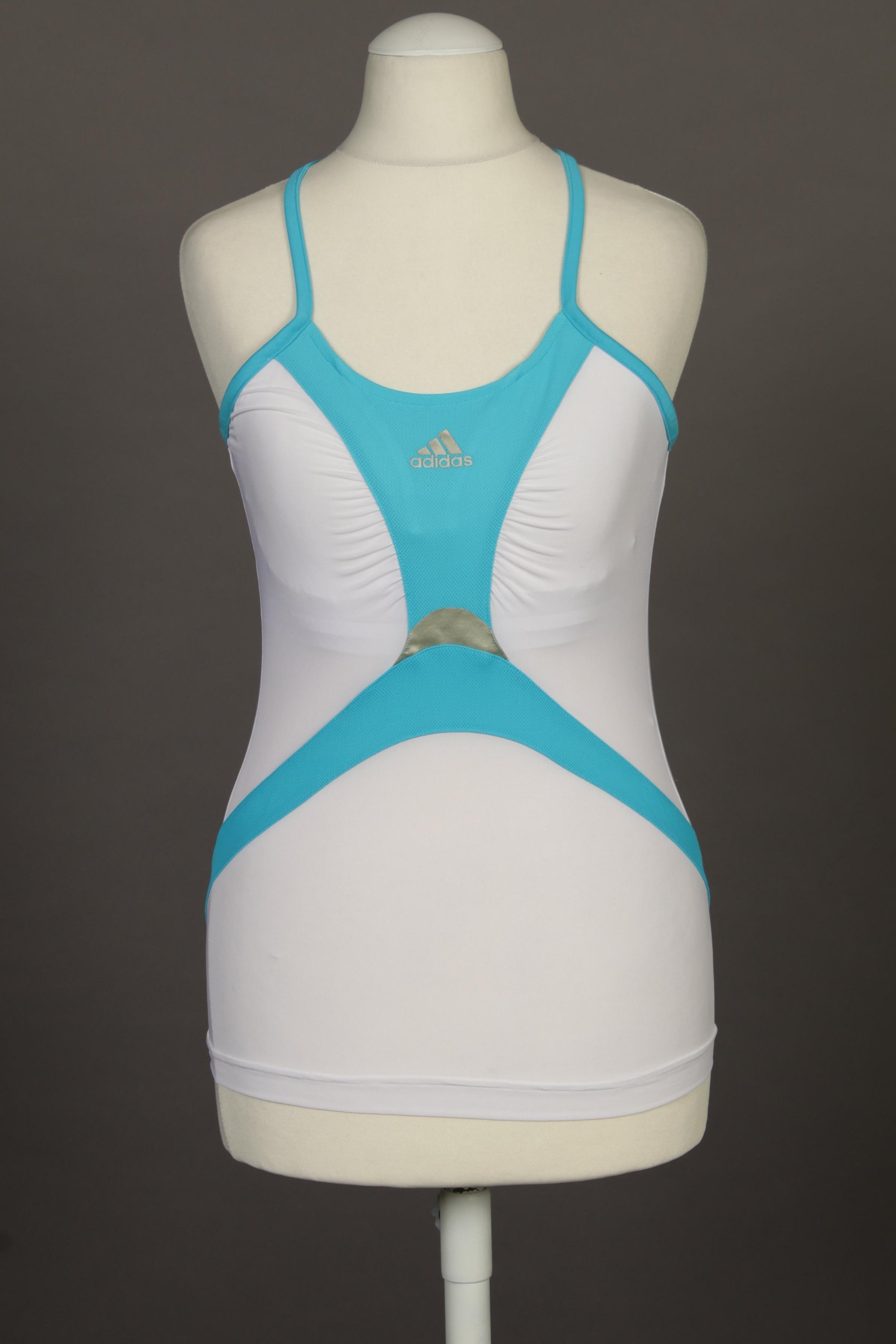 

adidas Damen Top, weiß, Gr.