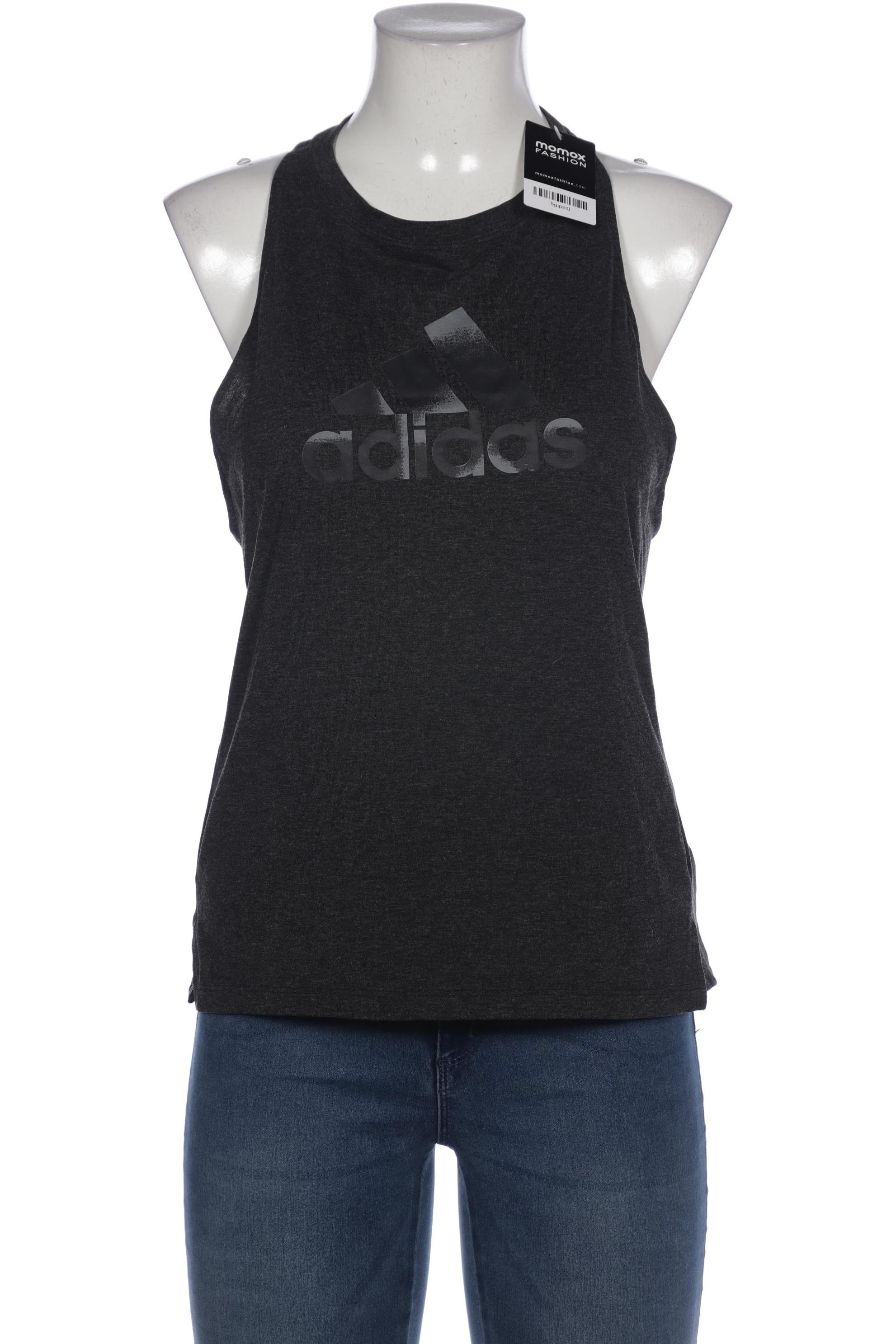 

adidas Damen Top, grau, Gr. 42