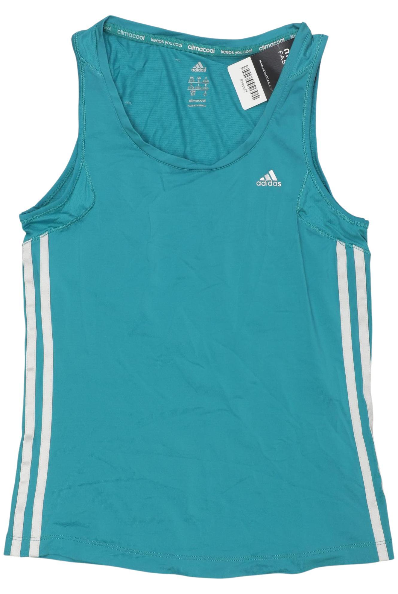 

adidas Damen Top, türkis, Gr. 36