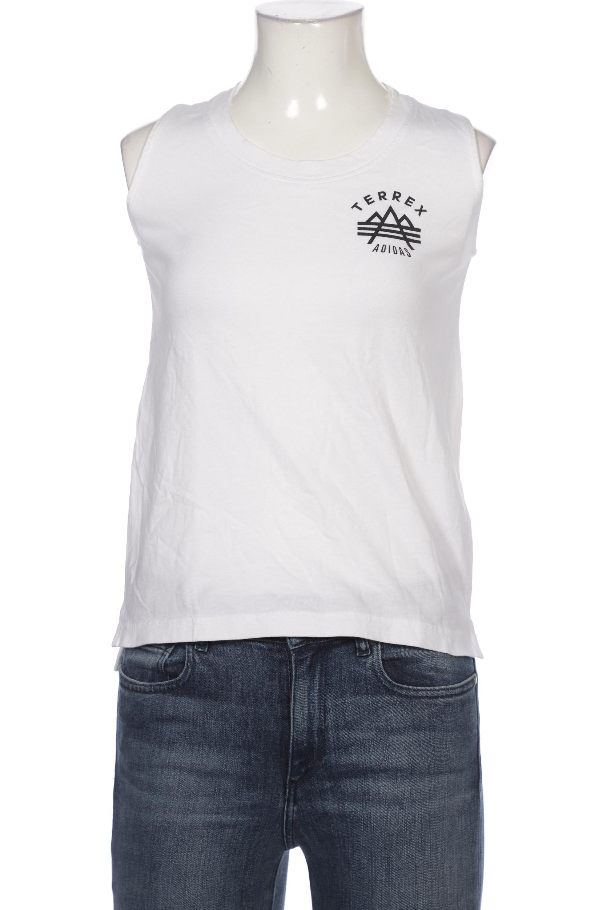 

adidas Damen Top, weiß, Gr. 34