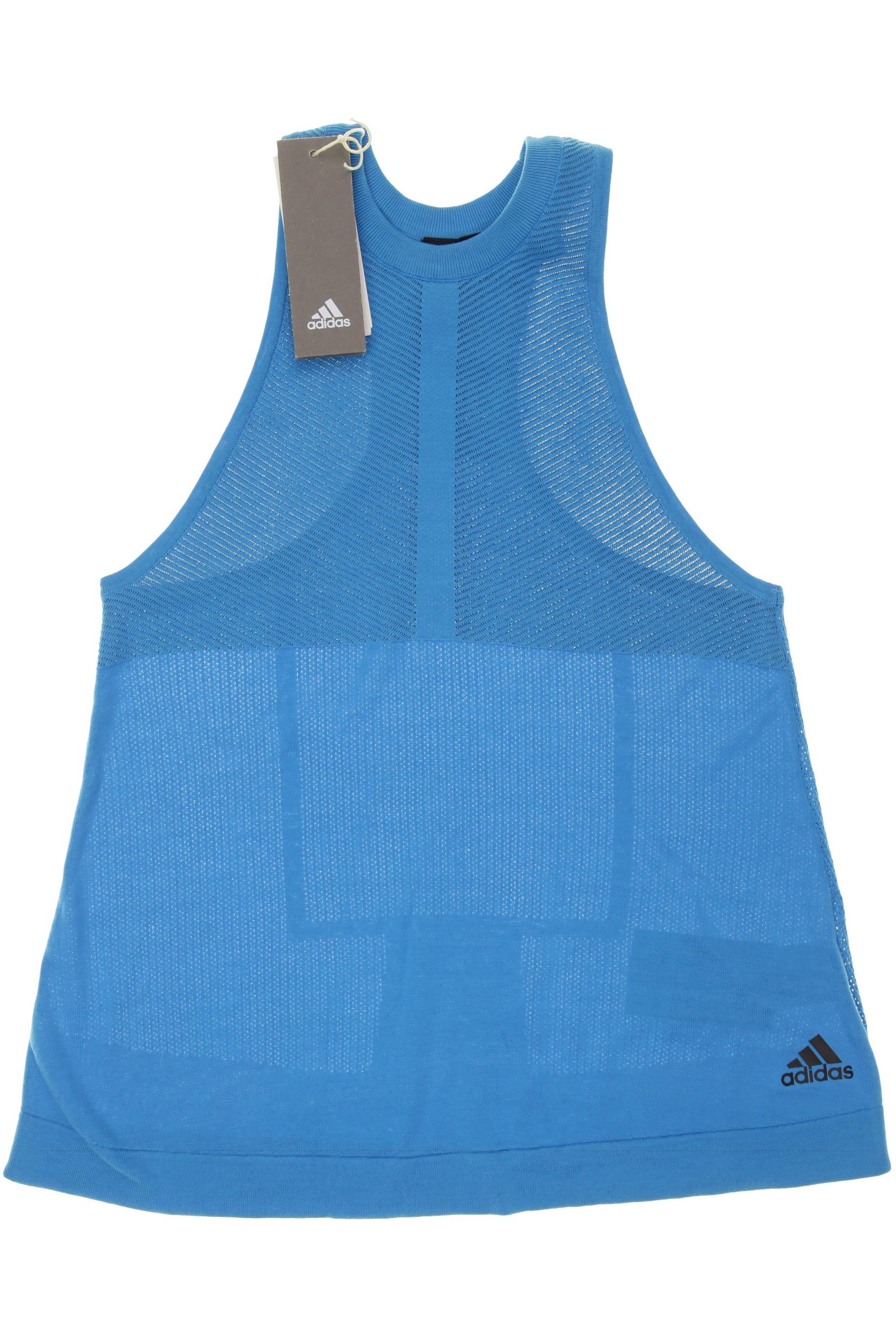 

adidas Damen Top, blau, Gr.