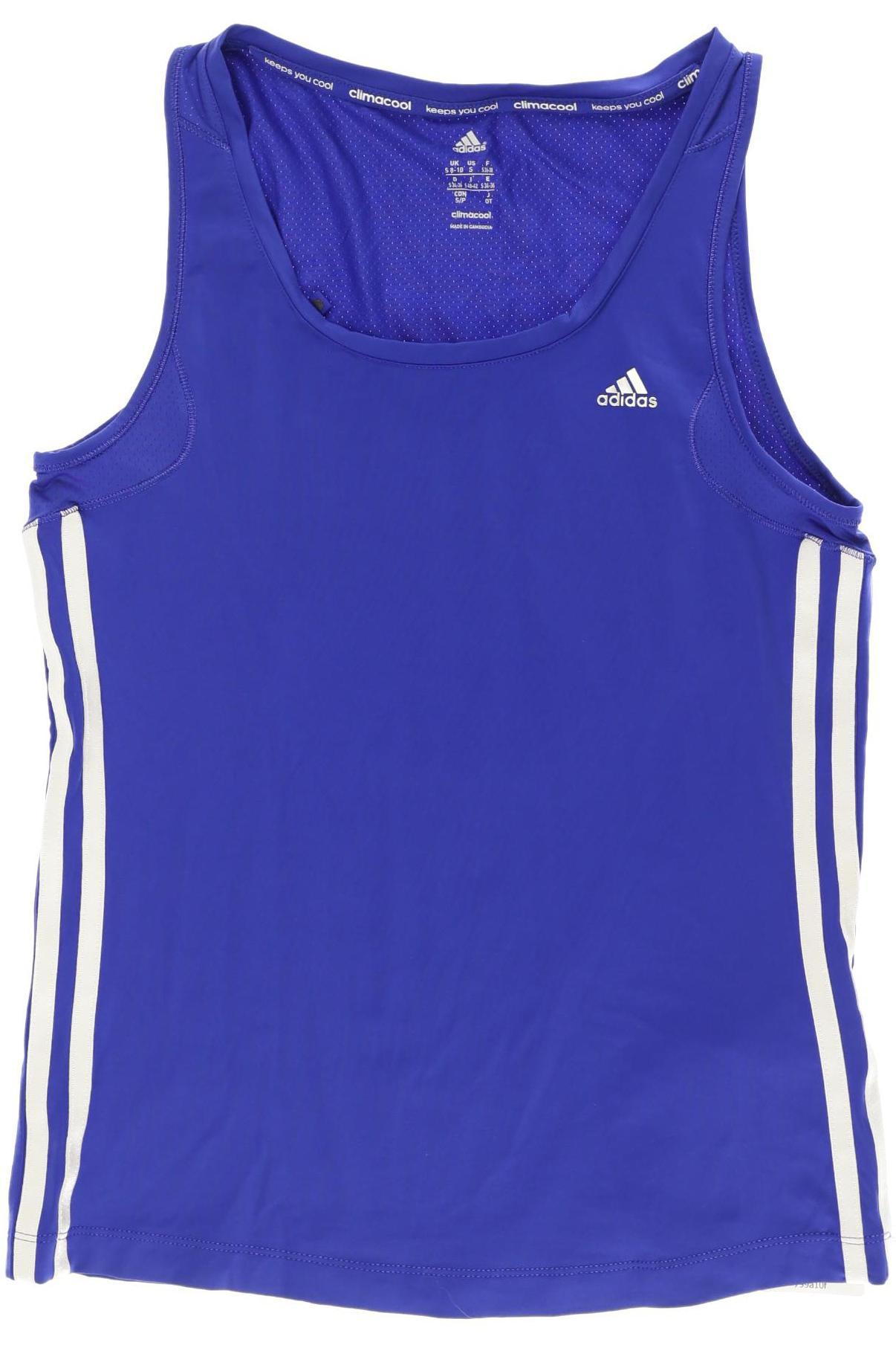 

adidas Damen Top, blau, Gr.