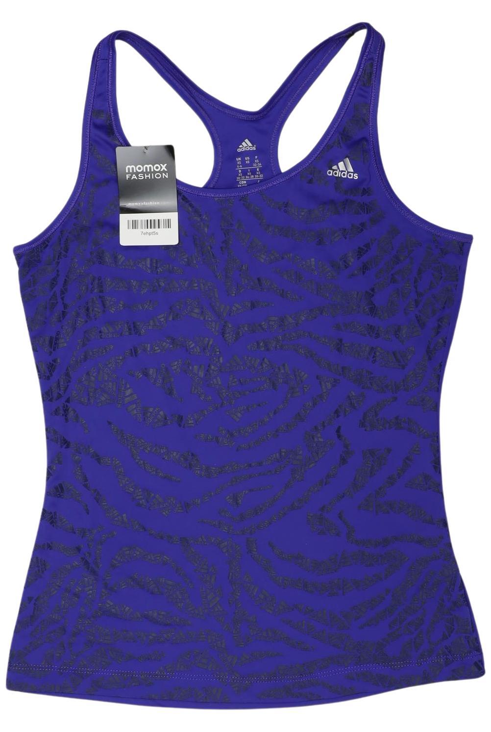 

adidas Damen Top, blau, Gr. 34