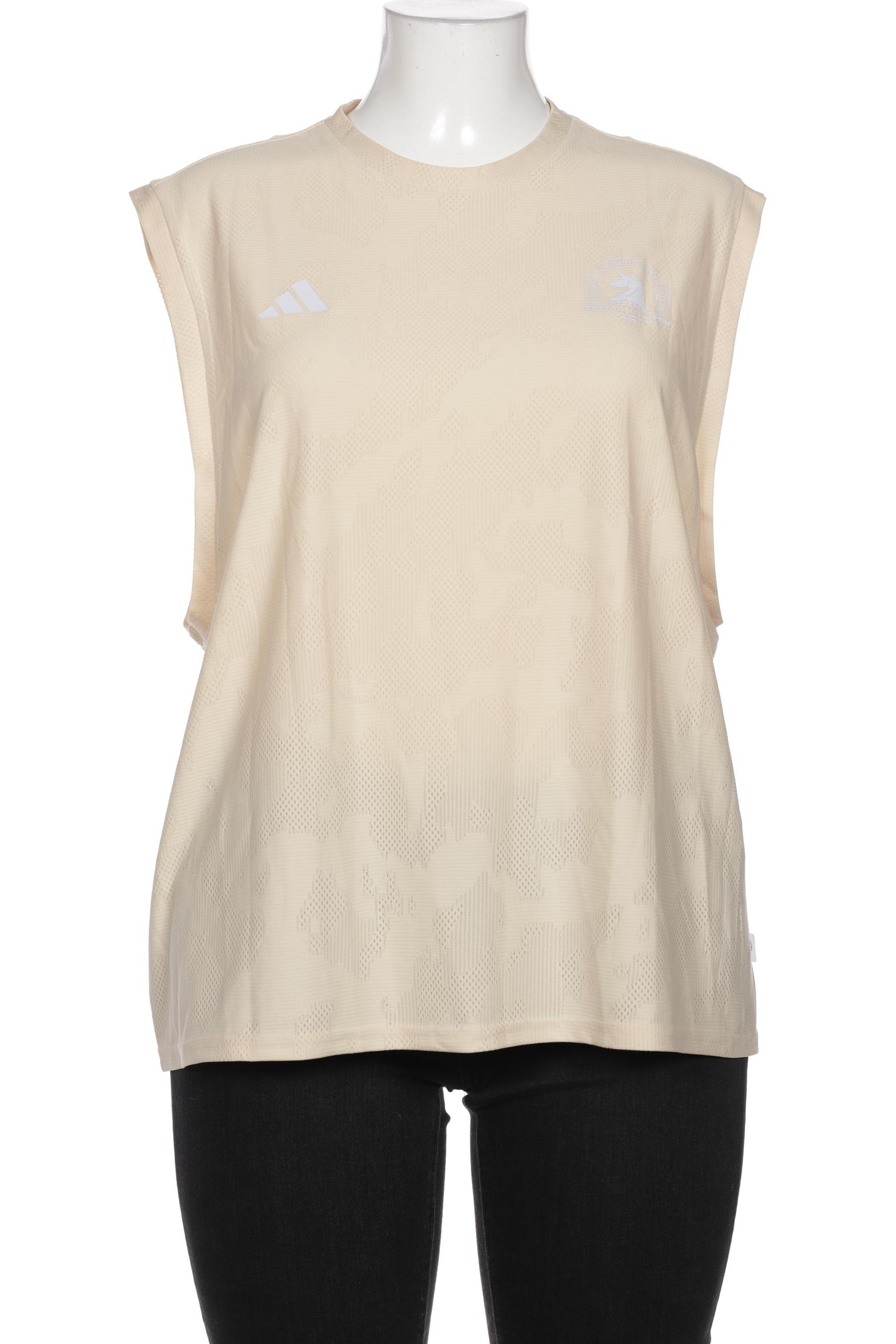 

adidas Damen Top, cremeweiß
