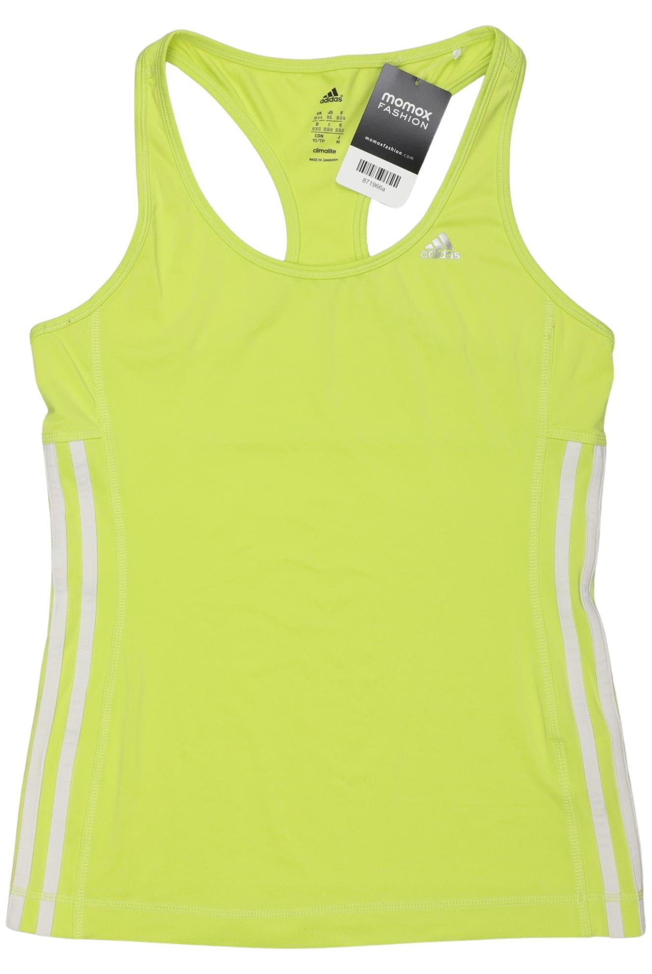 

adidas Damen Top, neon, Gr. 34