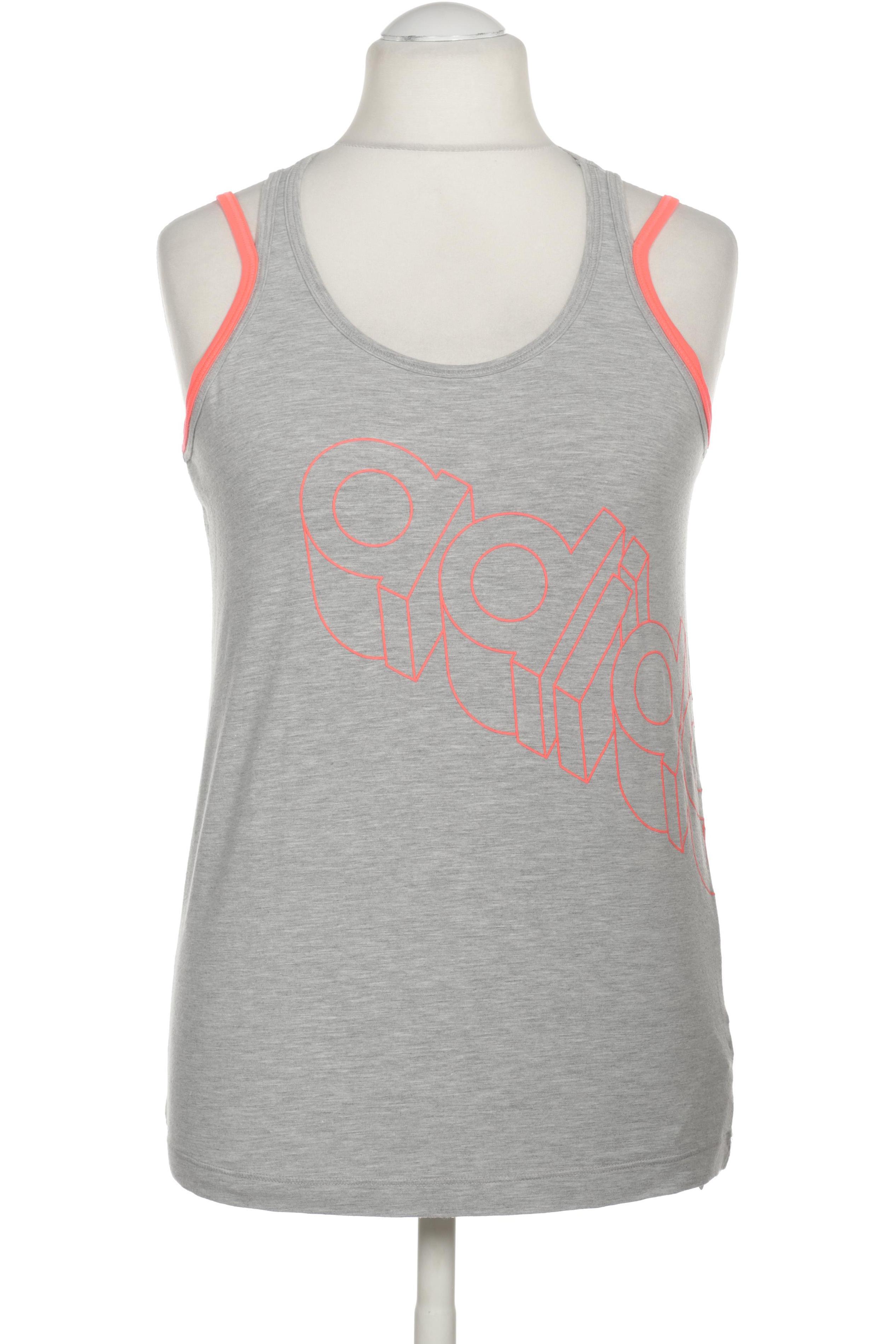 

adidas Damen Top, silber, Gr.