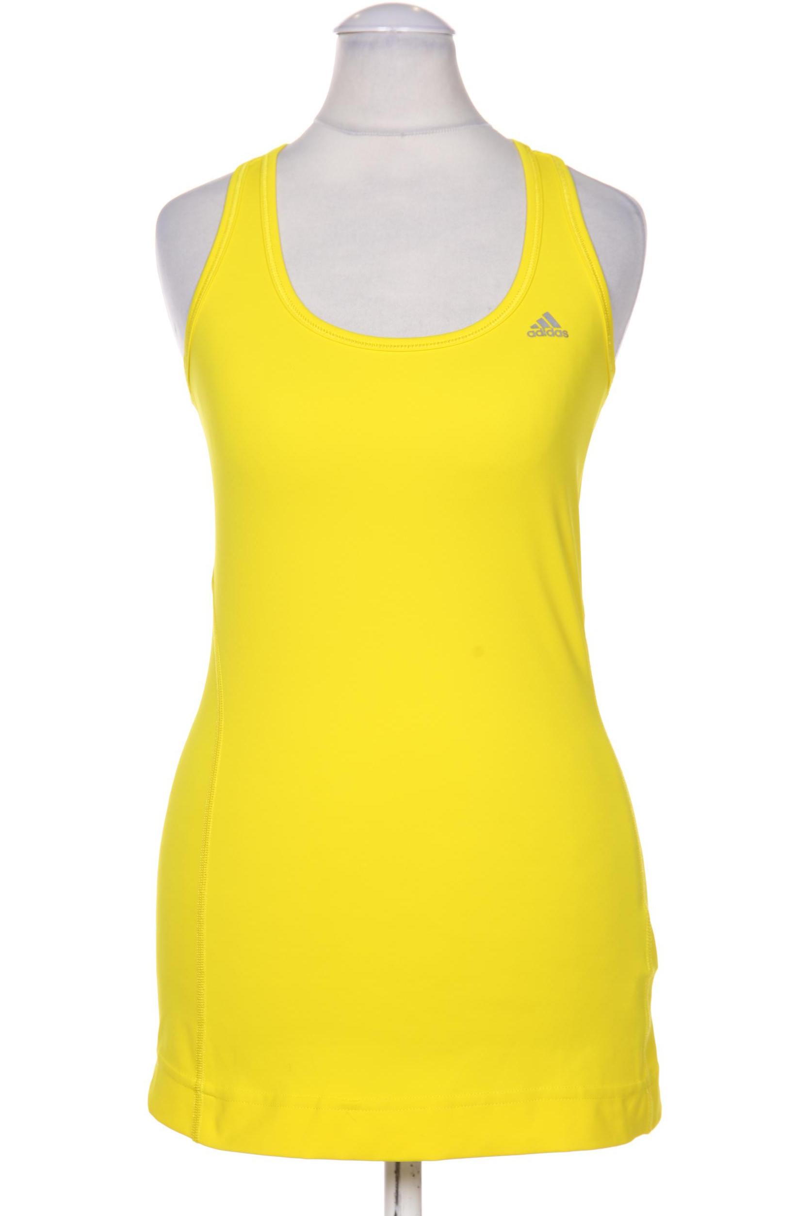 

adidas Damen Top, gelb, Gr. 36