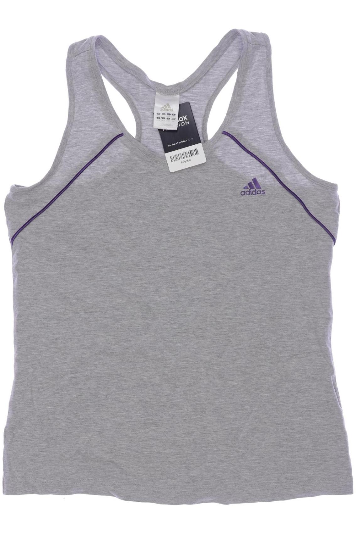 

adidas Damen Top, grau, Gr. 42
