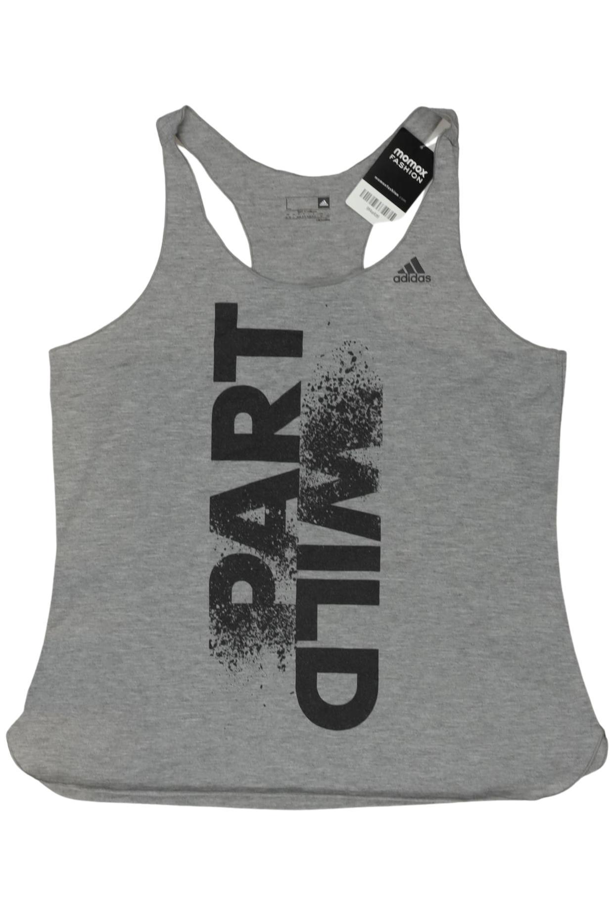 

adidas Damen Top, grau, Gr. 42