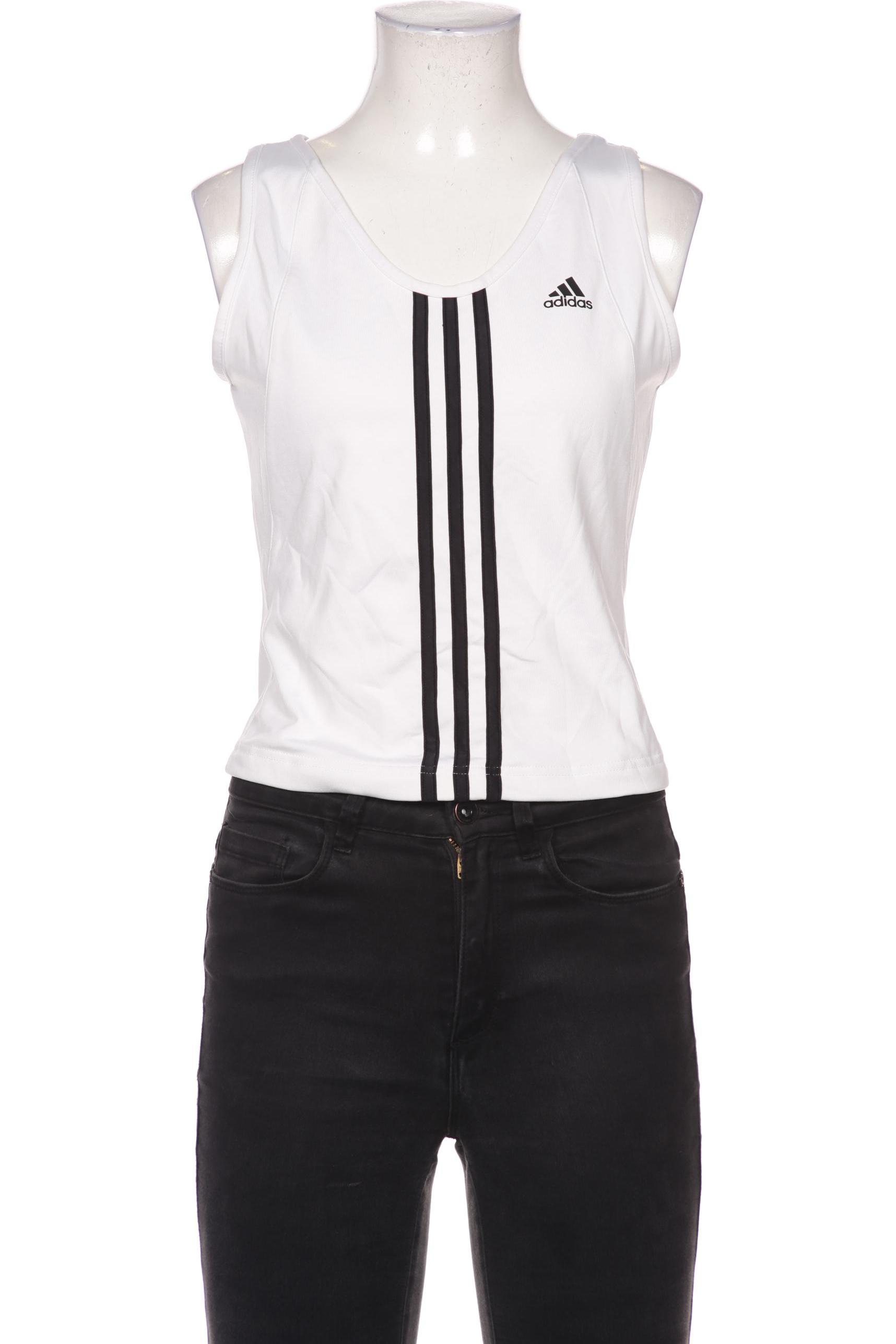 

adidas Damen Top, weiß, Gr. 34