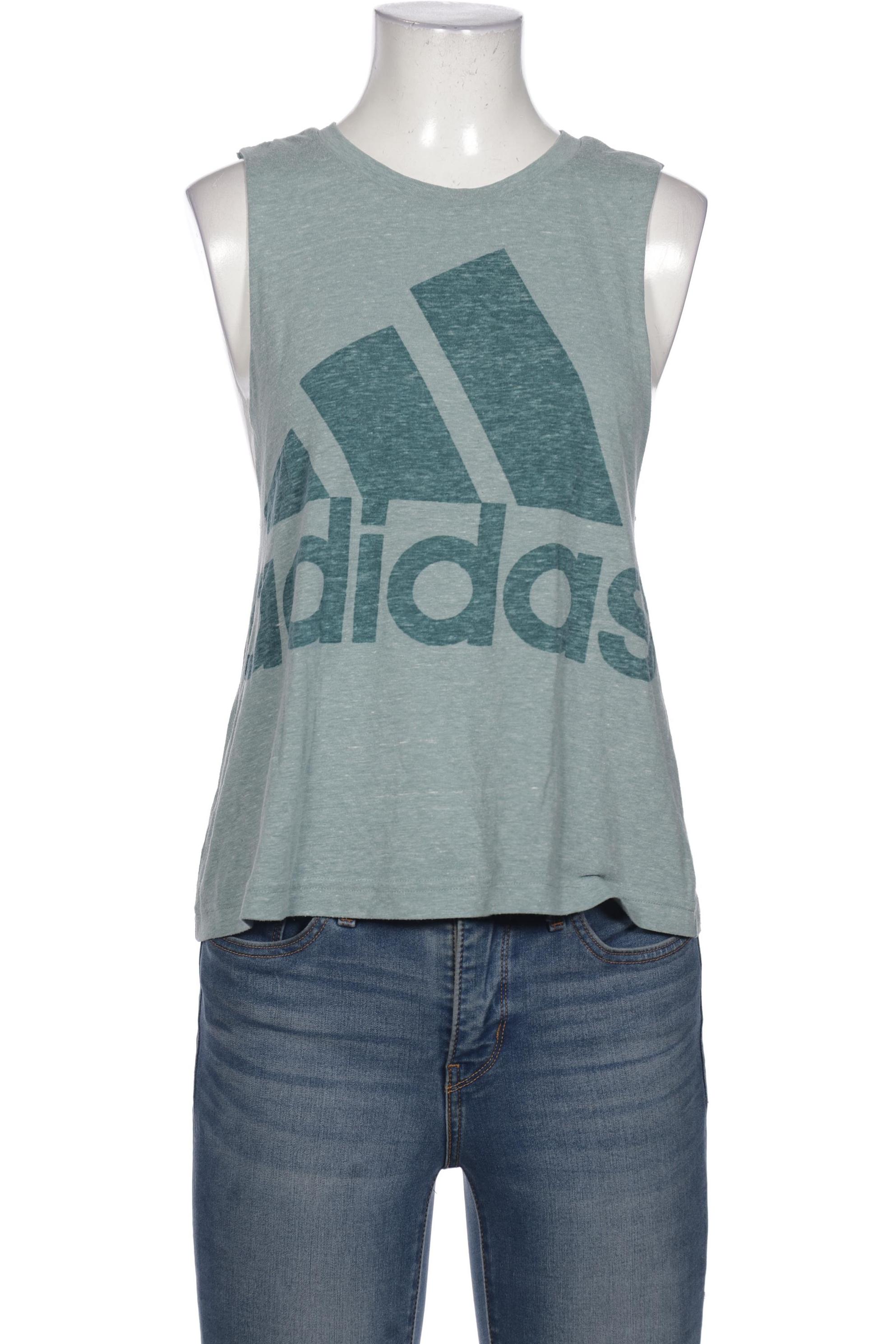 

adidas Damen Top, türkis, Gr. 36