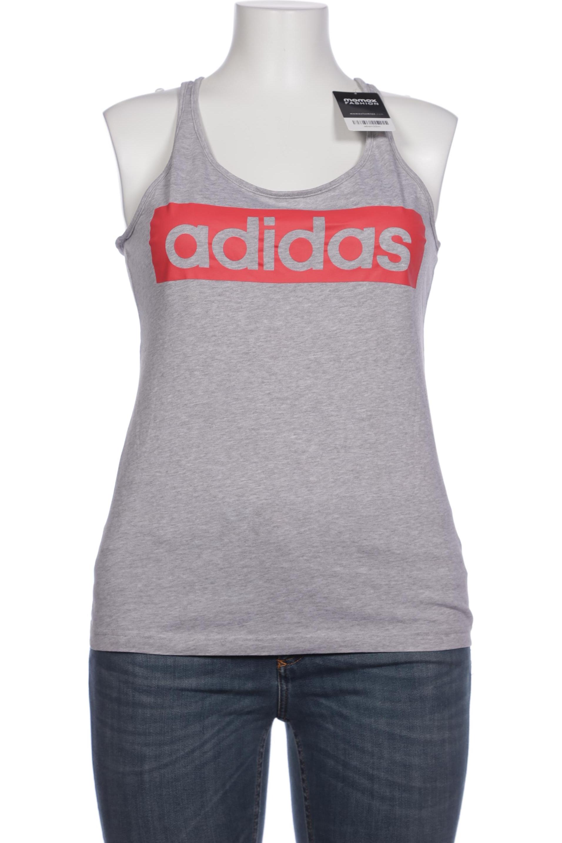 

adidas Damen Top, grau, Gr. 42