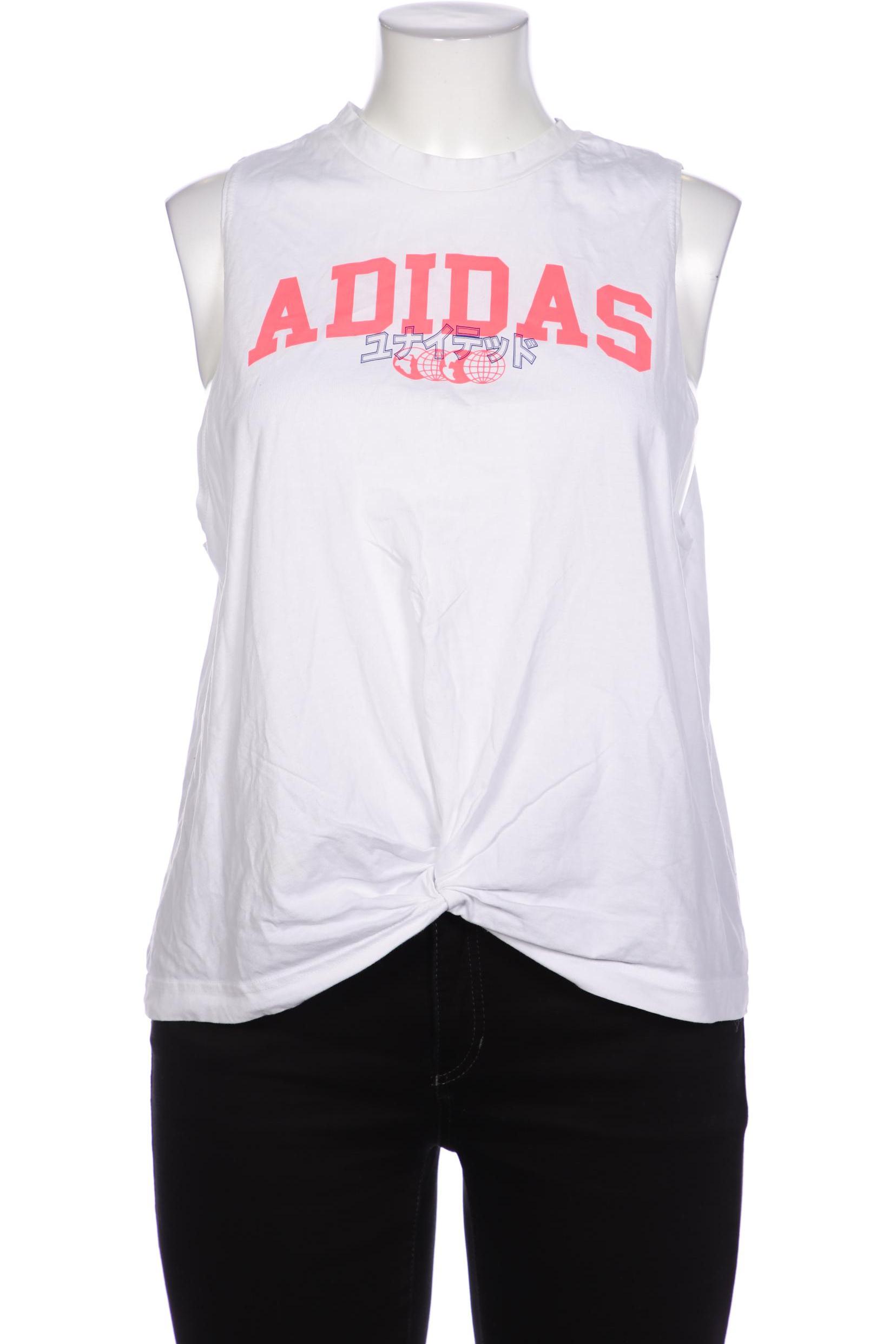 

adidas Damen Top, weiß, Gr. 44