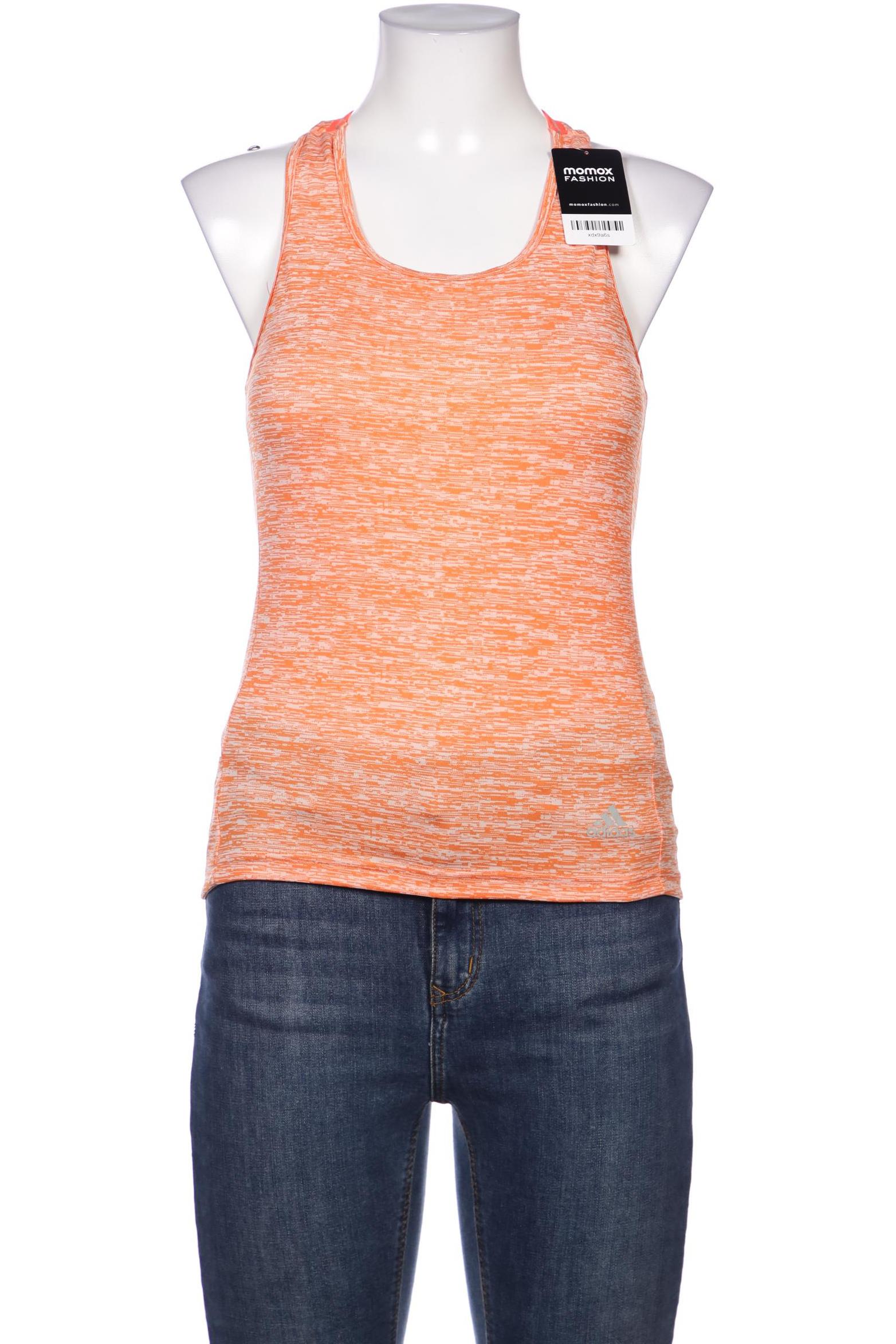 

adidas Damen Top, orange, Gr. 38