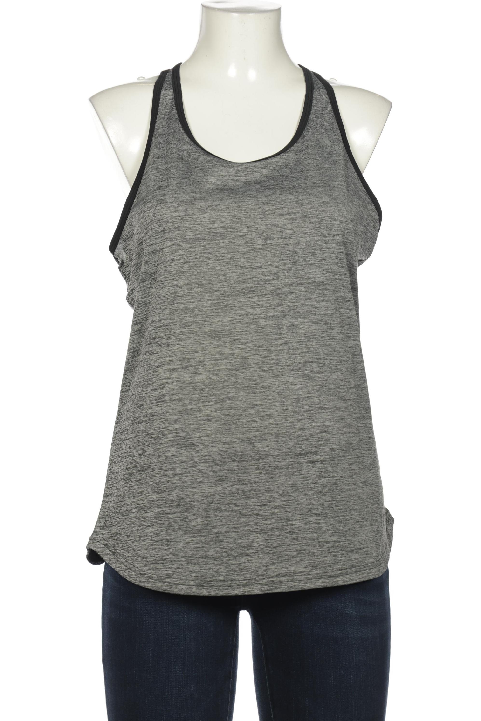 

adidas Damen Top, grau, Gr. 42