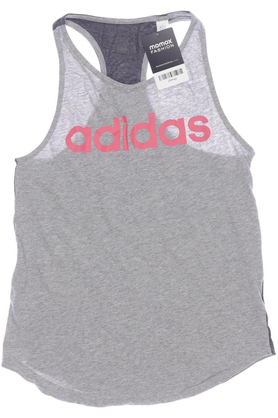 

adidas Damen Top, grau, Gr. 34
